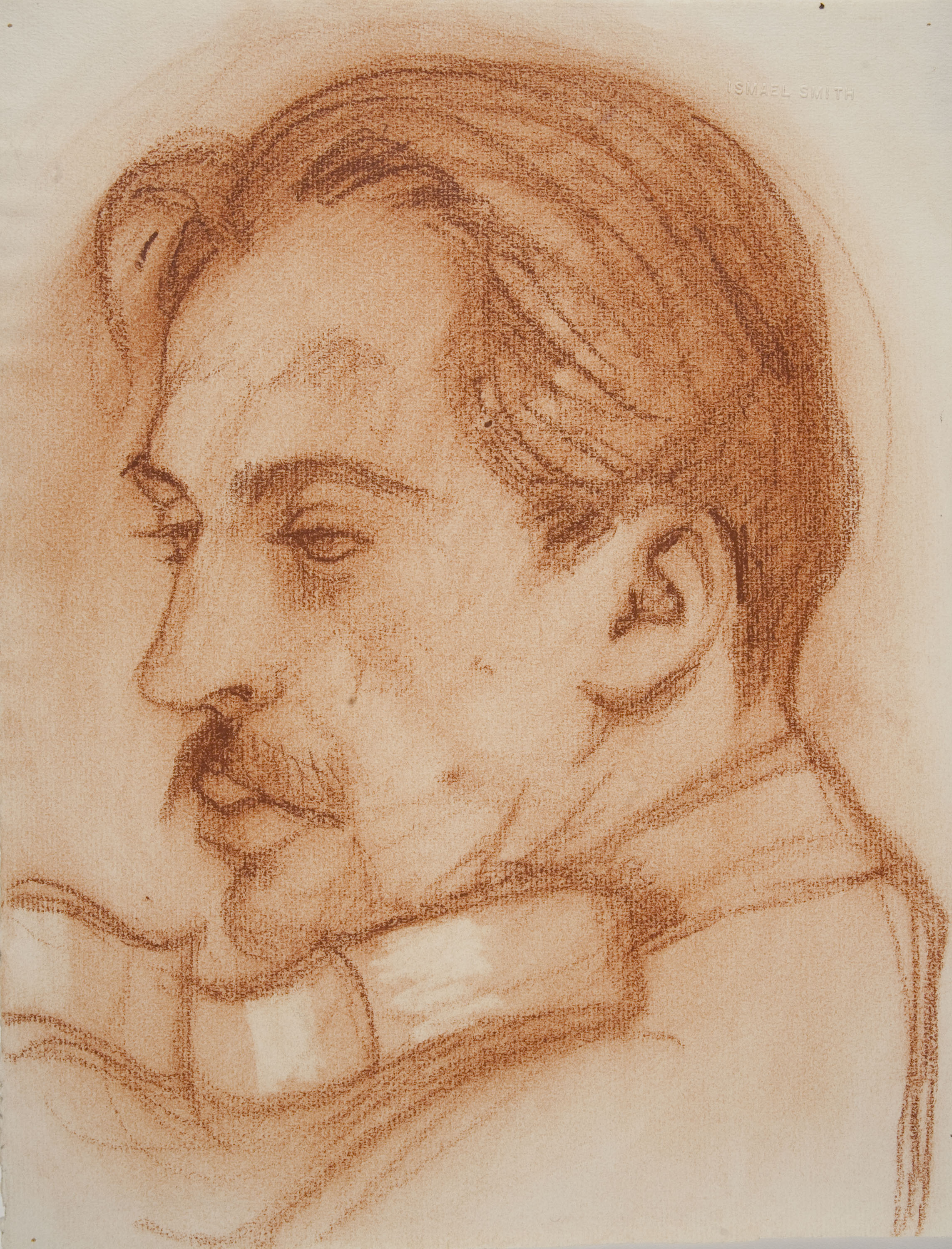 image for: Ismael Smith - Retrat de violinista - Cap a 1912