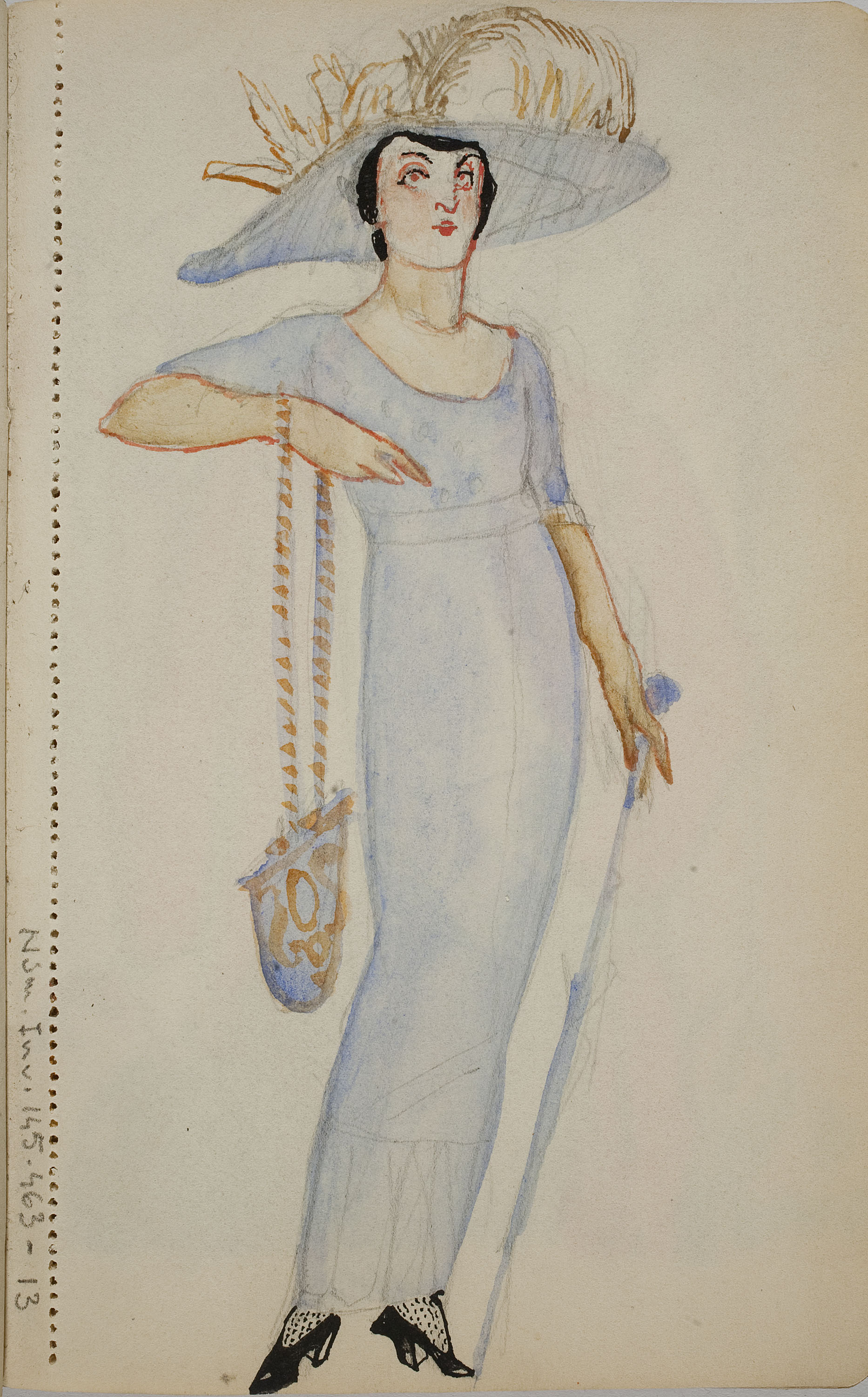 Ismael Smith - Dama - Cap a 1909-1916 image for: Ismael Smith - Dama - Cap a 1909-1916