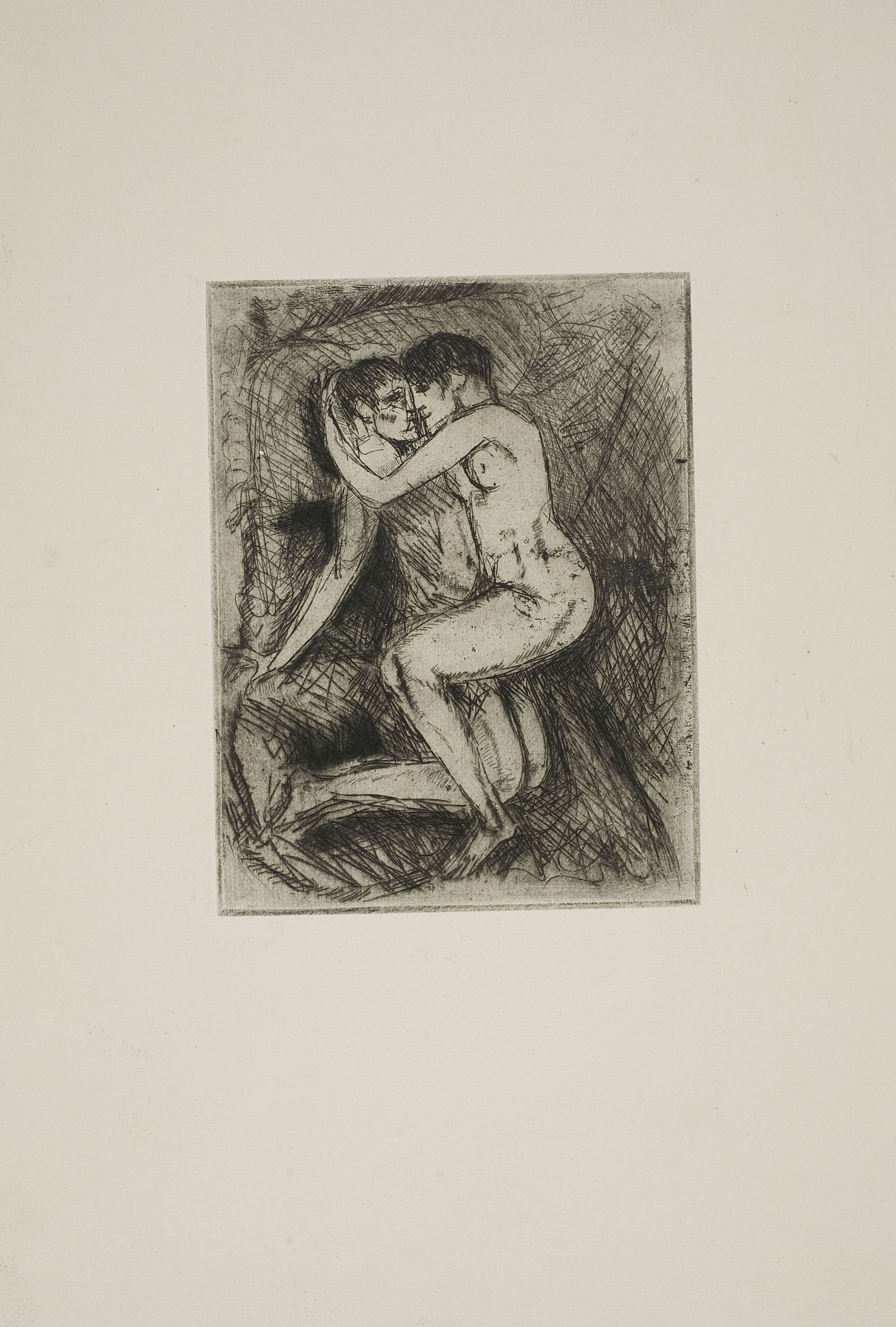 image for: Ismael Smith - Parella abraçada - Cap a 1933