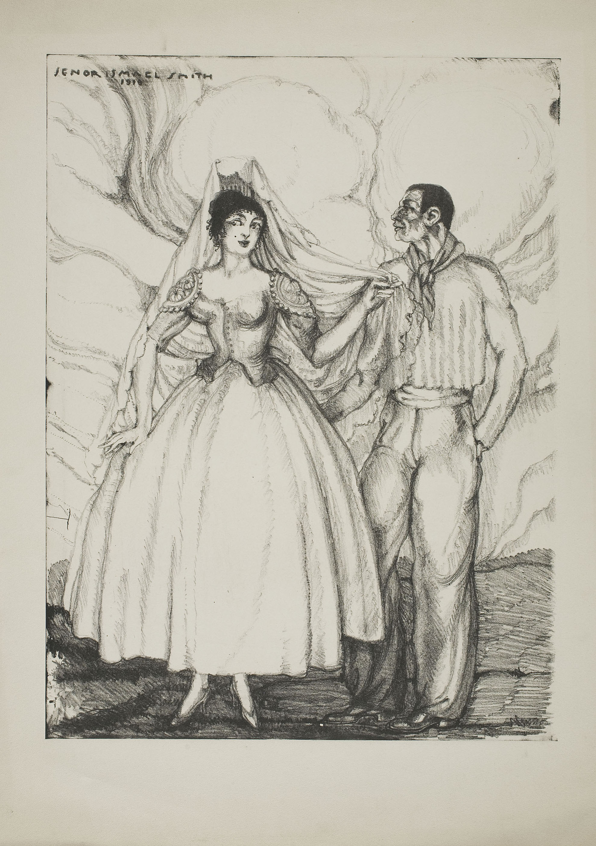 image for: Ismael Smith - Maja española - 1919