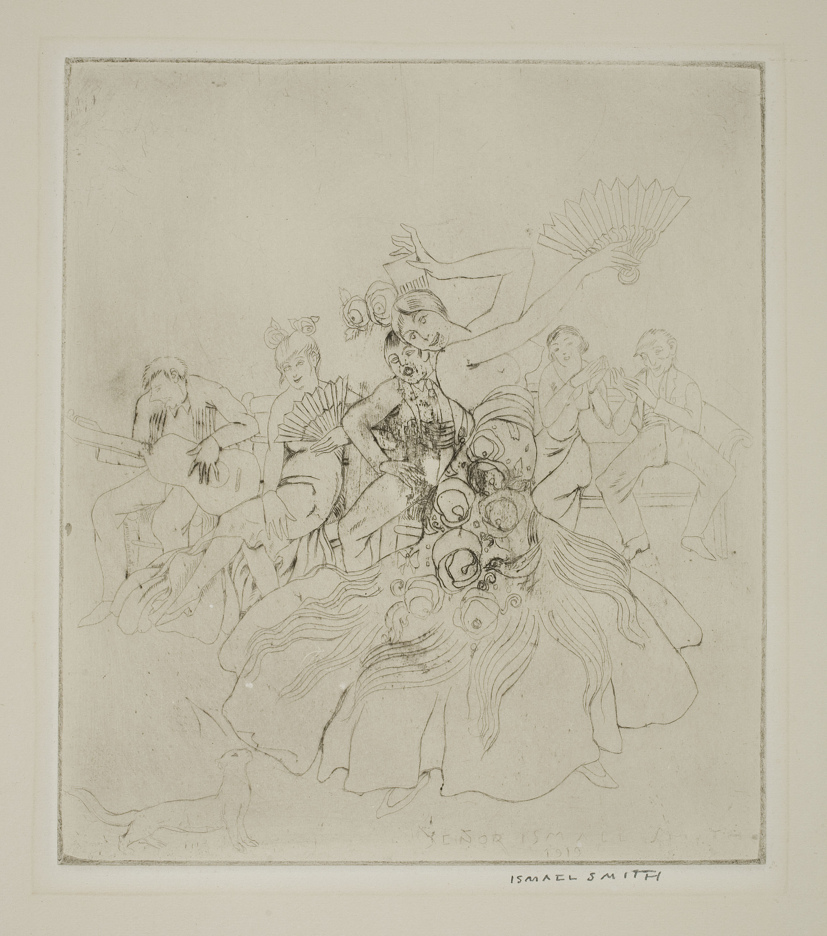 image for: Ismael Smith - Another party in Seville - 1919