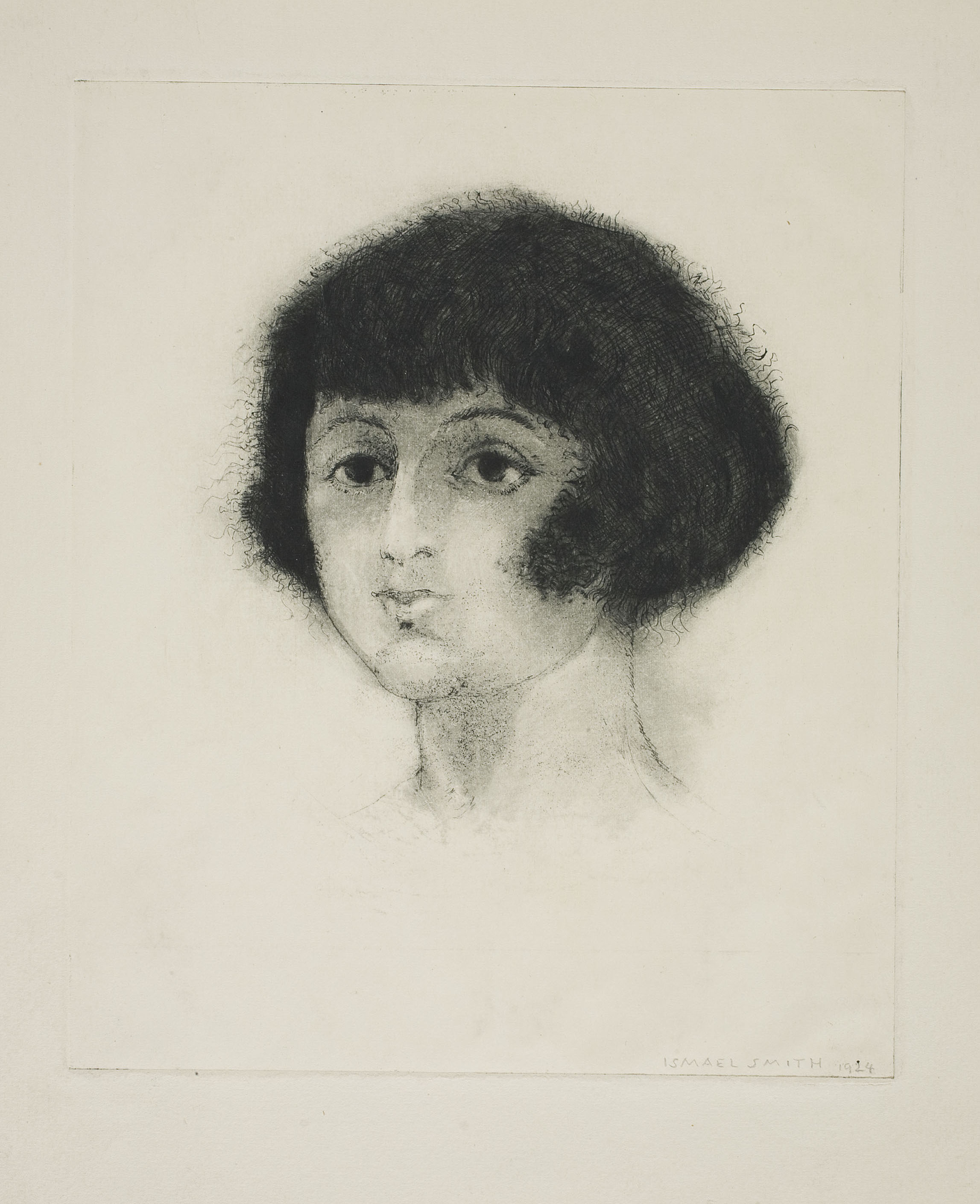 image for: Ismael Smith - Cap de noia - Cap a 1924-1925