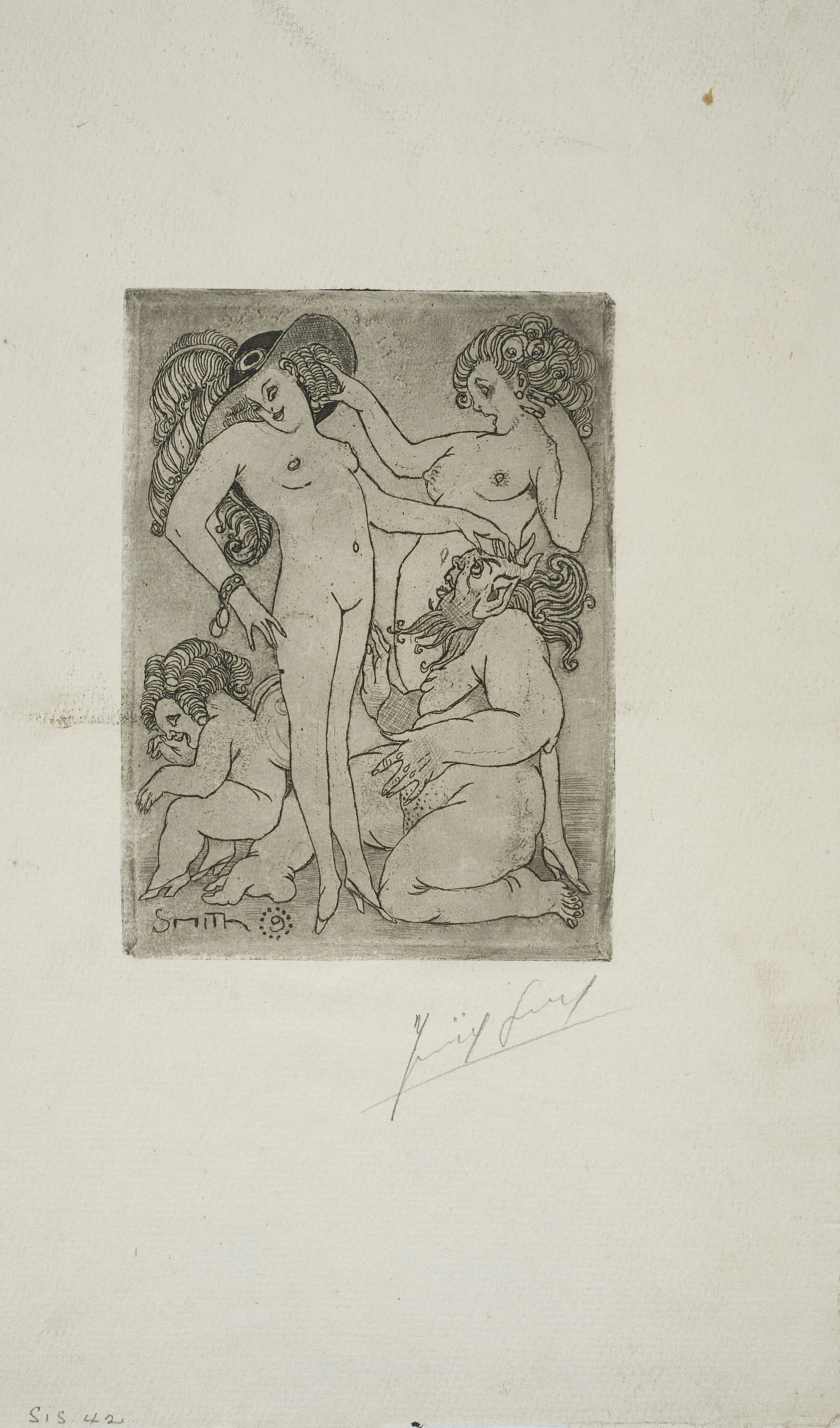 image for: Ismael Smith - Forbidden fruit. Fruit prohibit - 1919