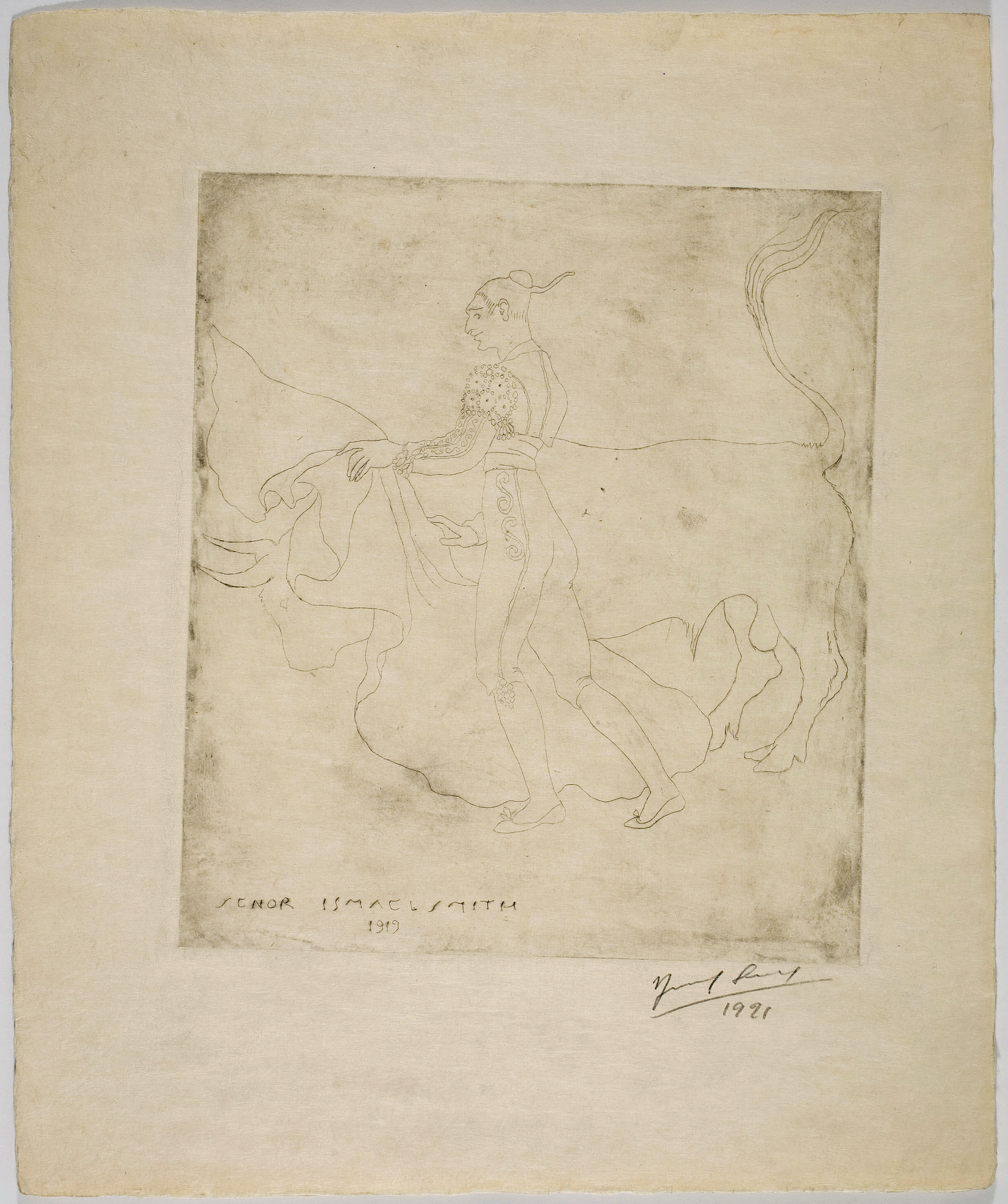 image for: Ismael Smith - Suerte de capa. To play bulls - 1919