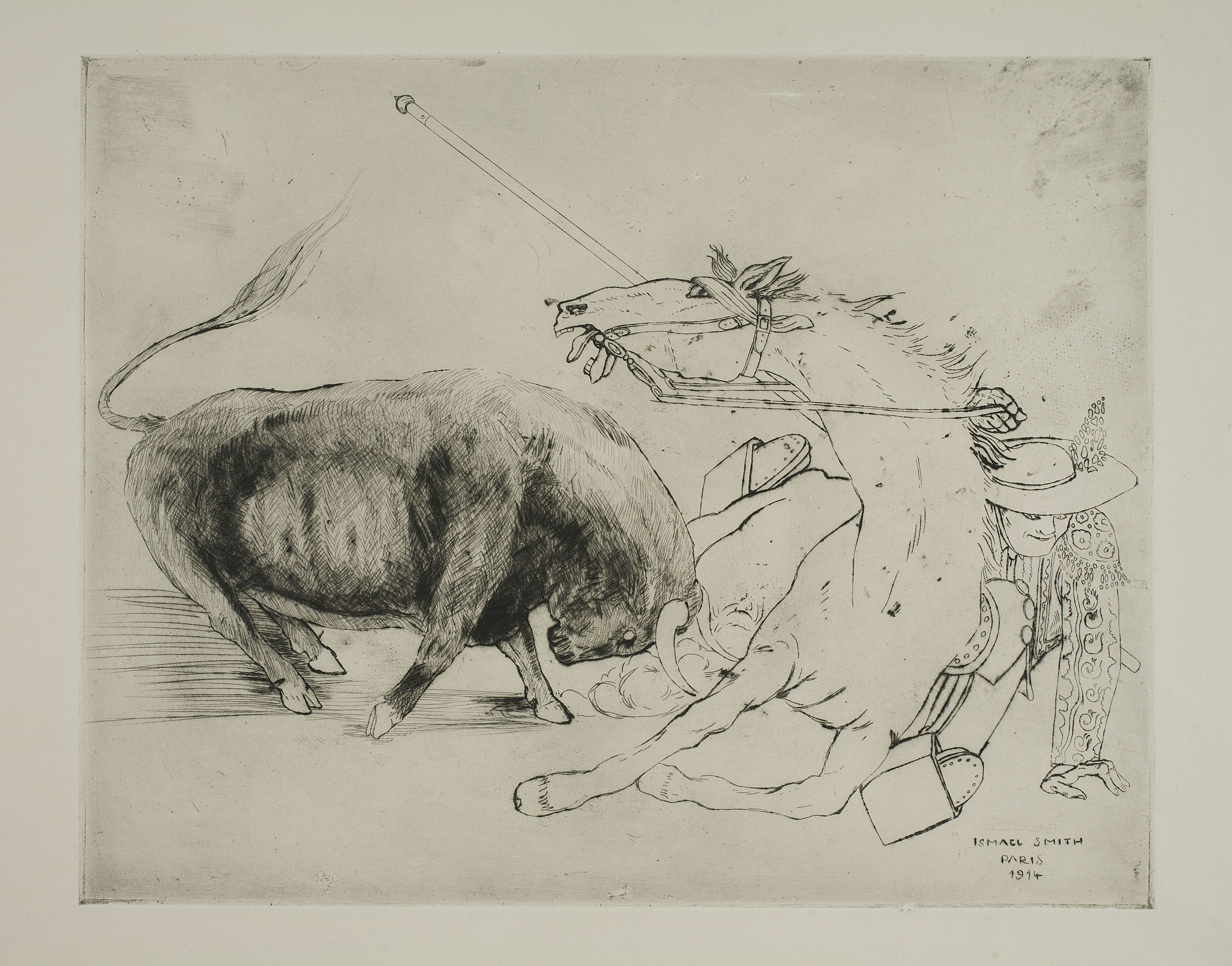 image for: Ismael Smith - Flirting. Good fall - 1914