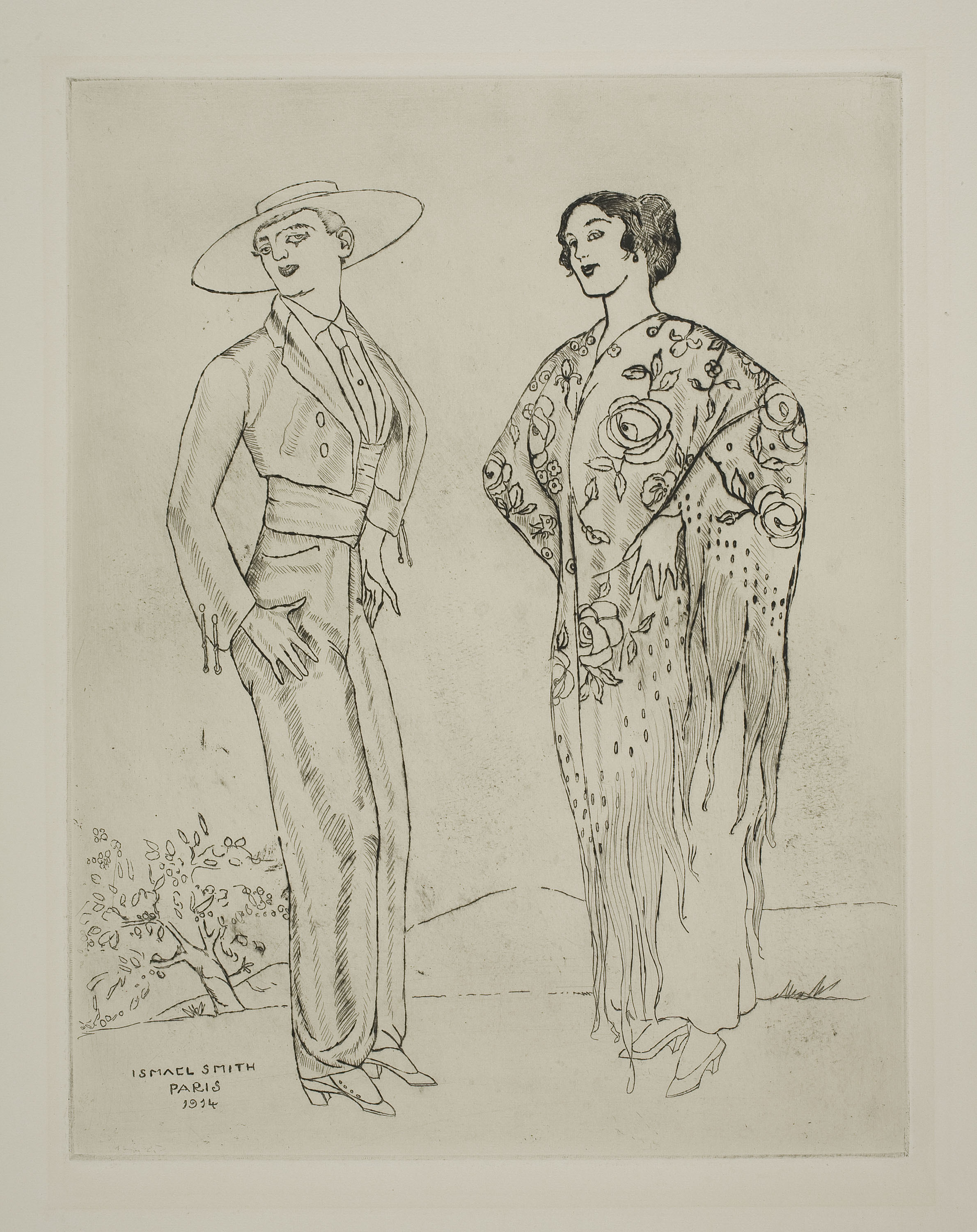 image for: Ismael Smith - Parella andalusa - 1914