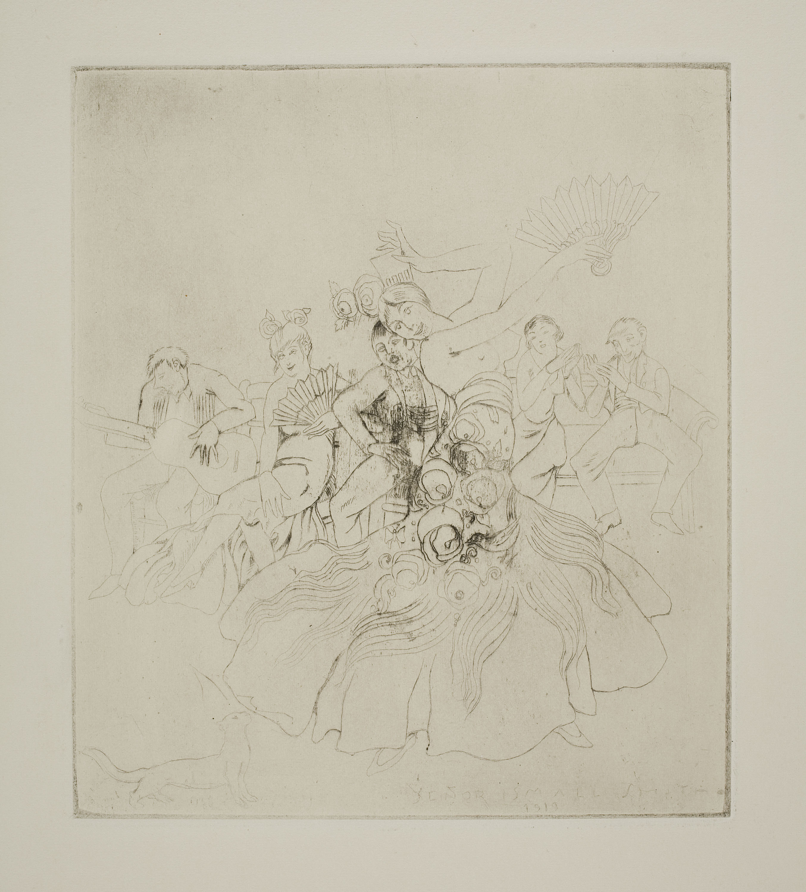 image for: Ismael Smith - Another party in Seville - 1919