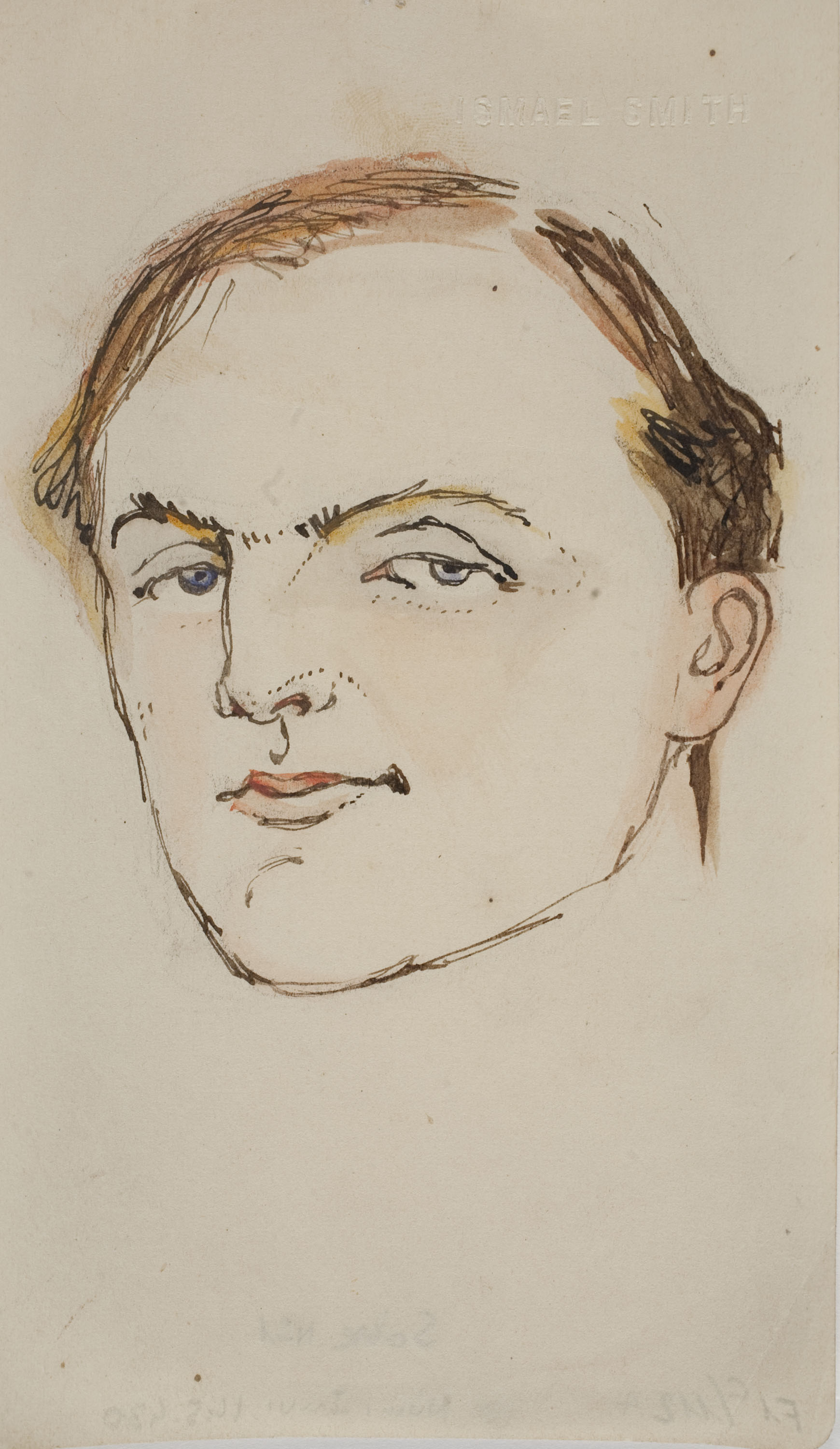 image for: Ismael Smith - Retrat masculí - Segle XX