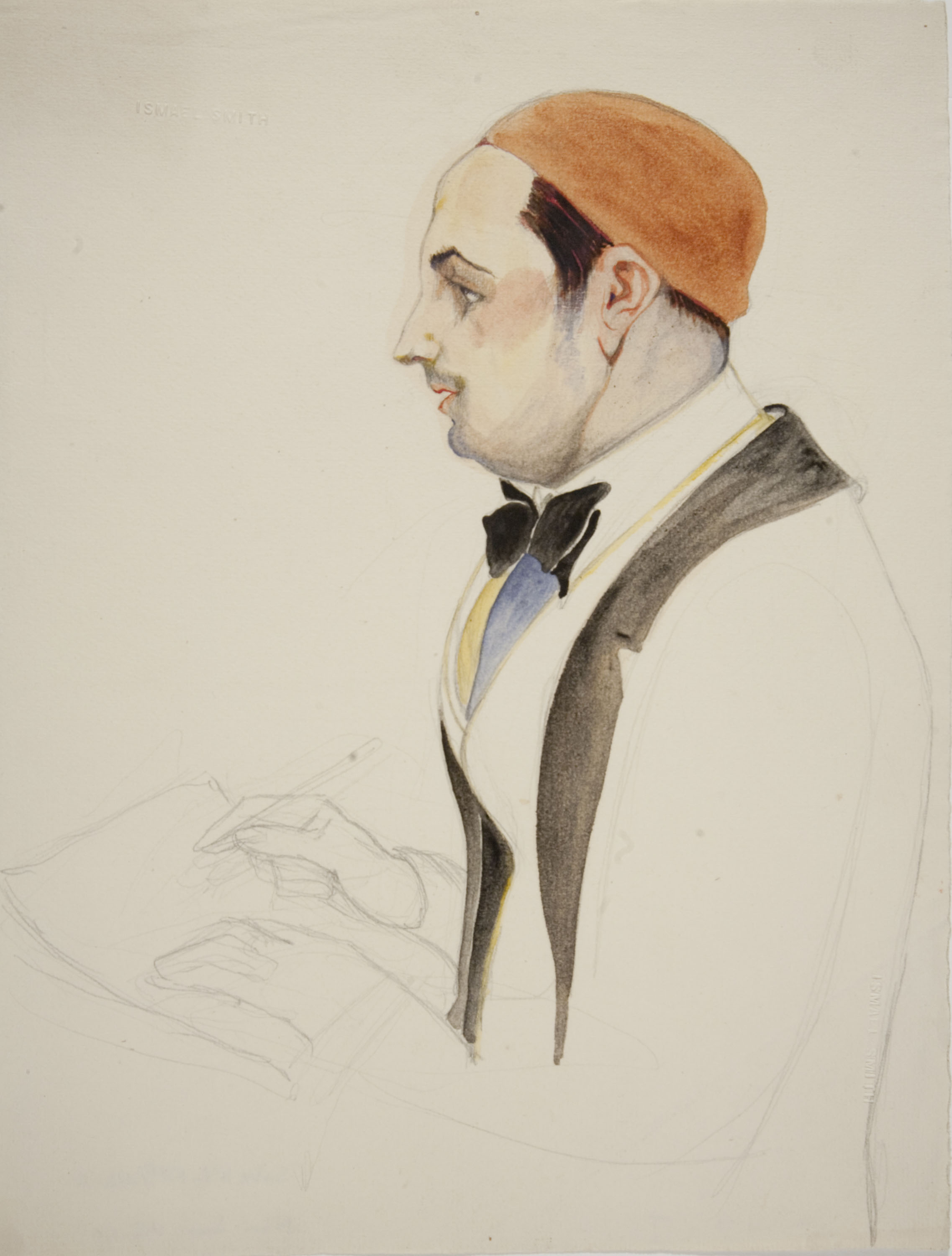 image for: Ismael Smith - Retrat masculí - Cap a 1905-1915