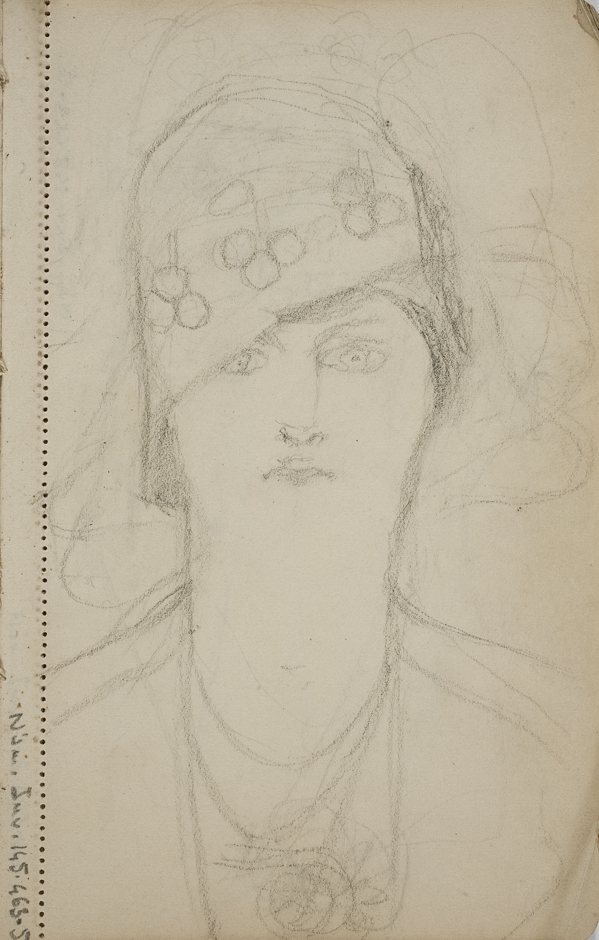 image for: Ismael Smith - Bust de dama - Cap a 1909-1916