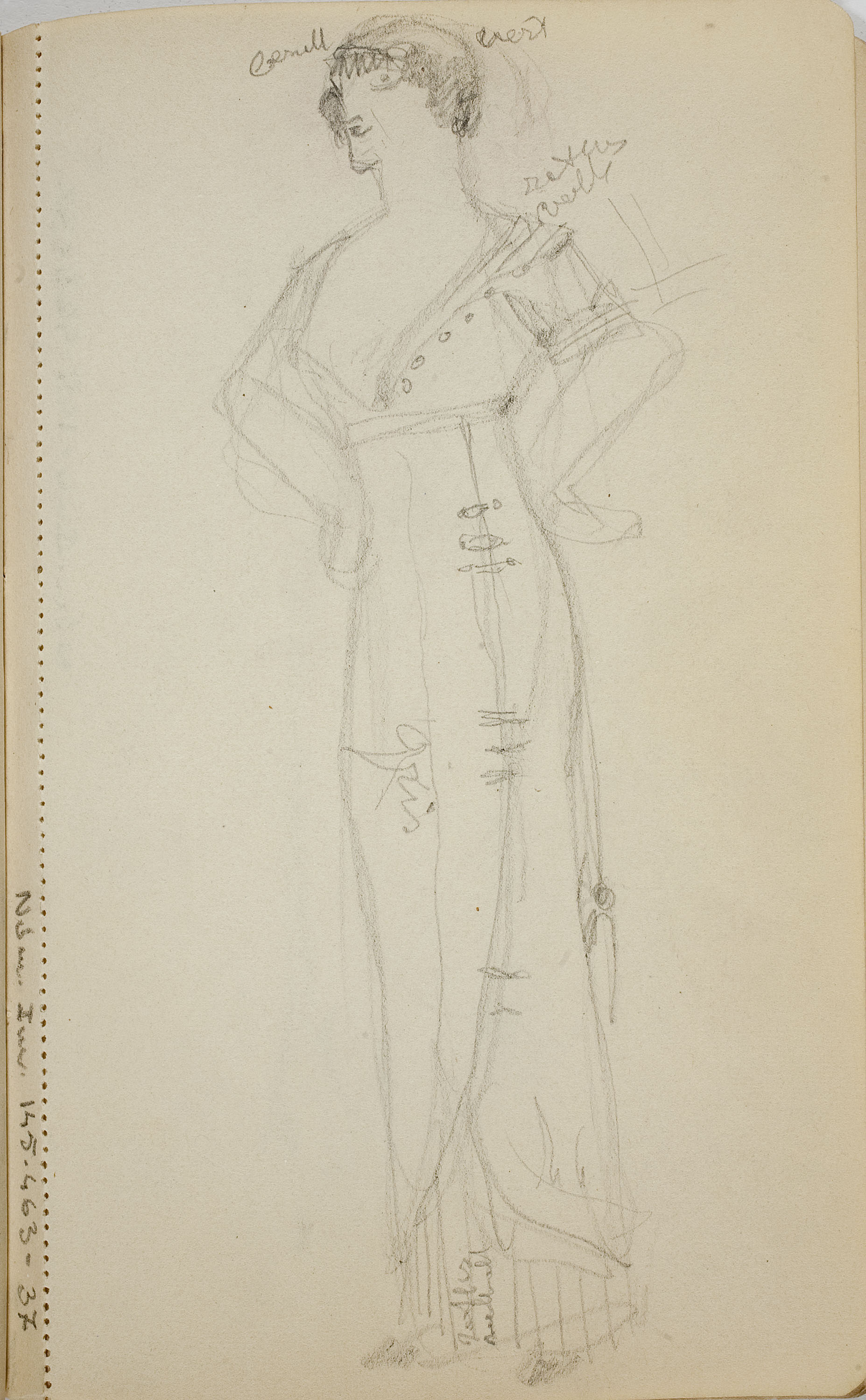 image for: Ismael Smith - Figura femenina - Cap a 1909-1916