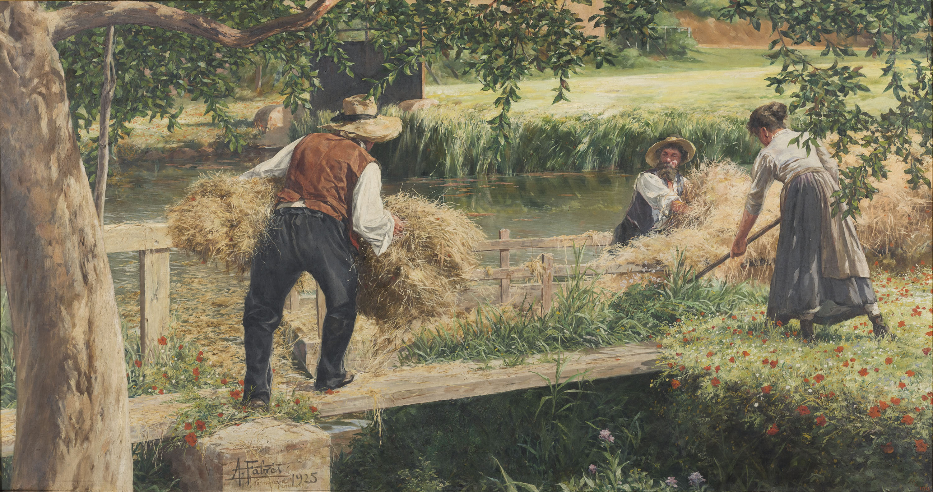 image for: Antoni Fabrés - Transport d'ordi a Normandia - 1925