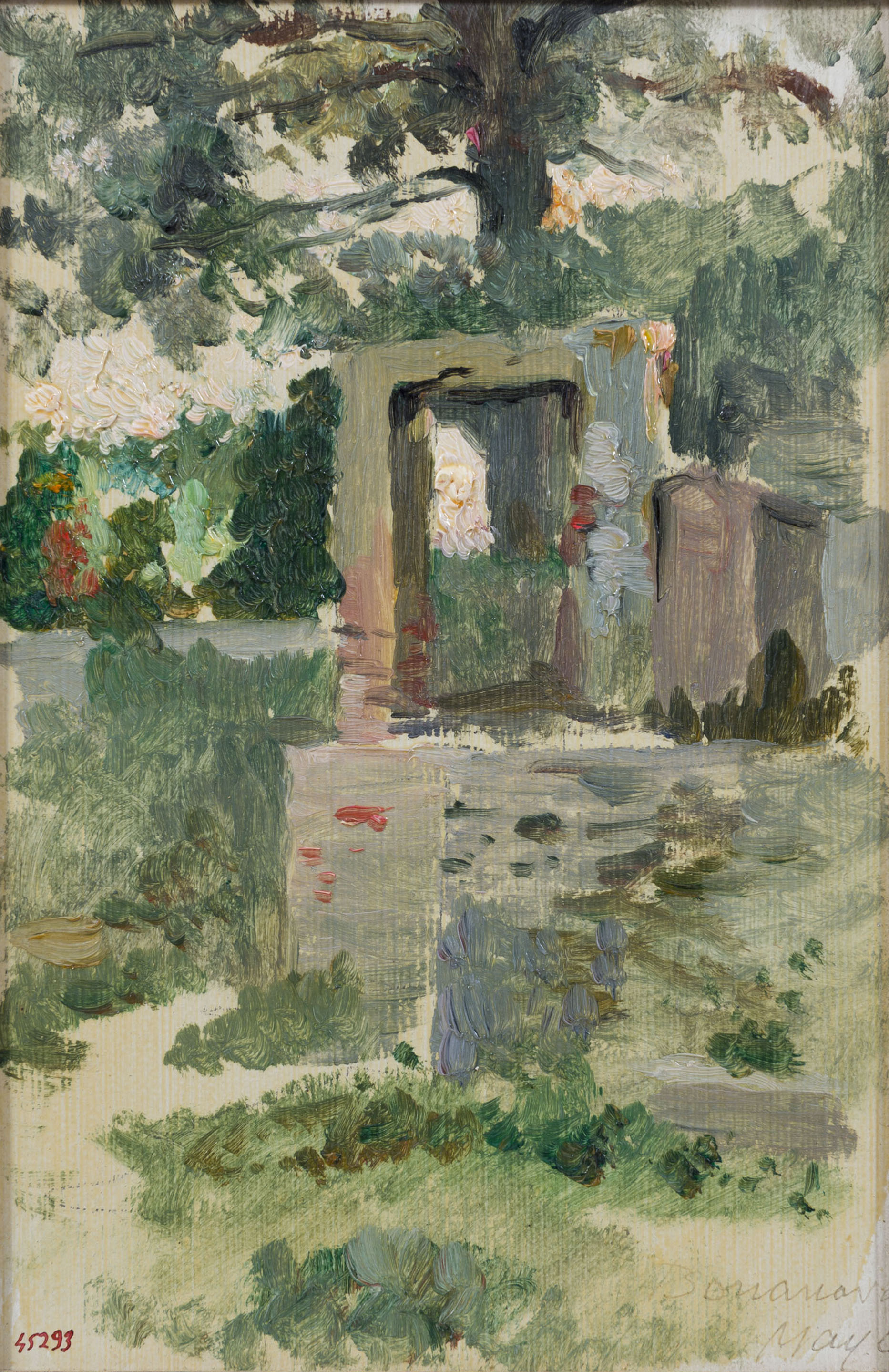 image for: Arcadi Mas i Fondevila - Jardí amb un pou (Bonanova) - 1912
