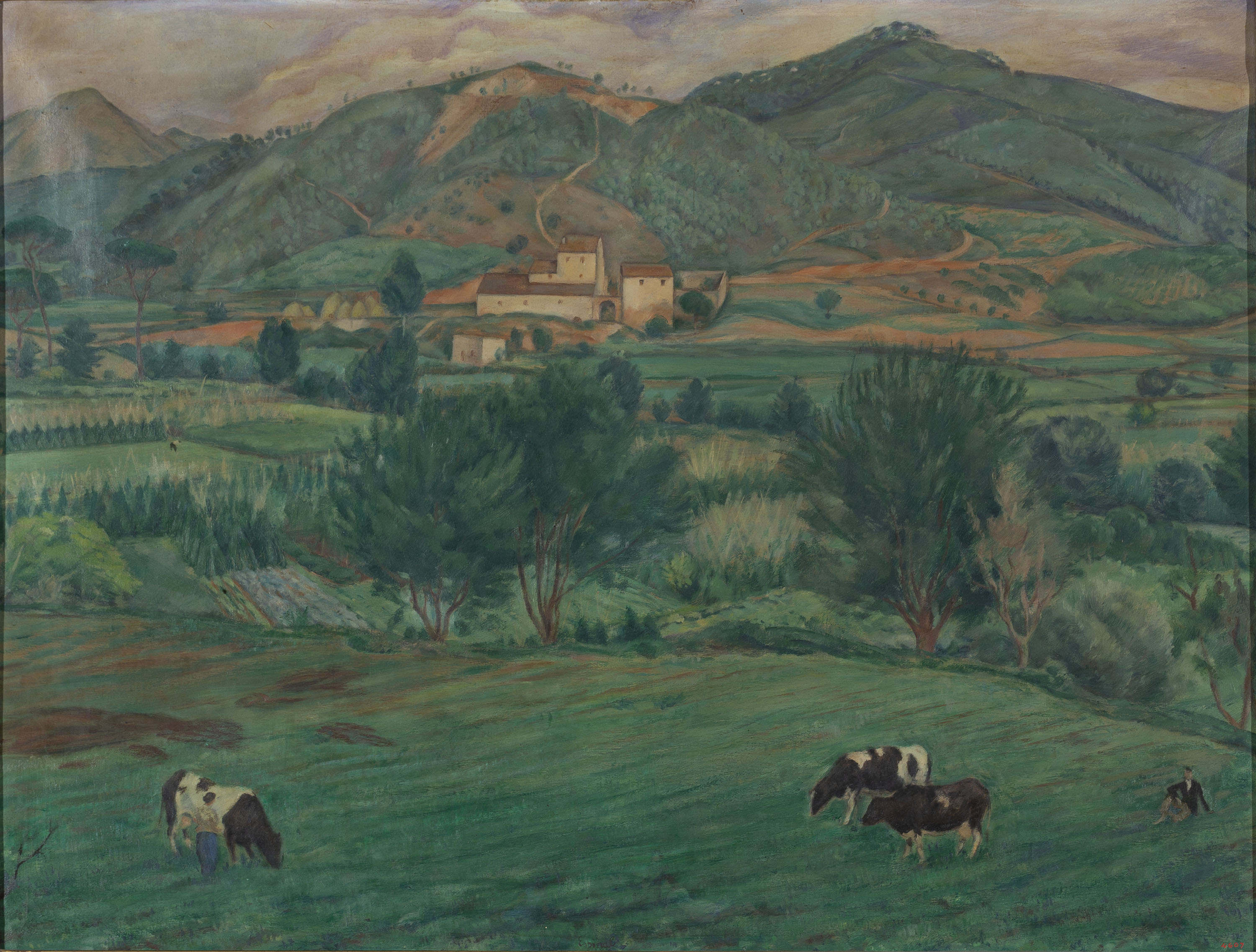 Marià Antoni Espinal - Paisatge - Cap a 1920-1930 image for: Marià Antoni Espinal - Paisatge - Cap a 1920-1930