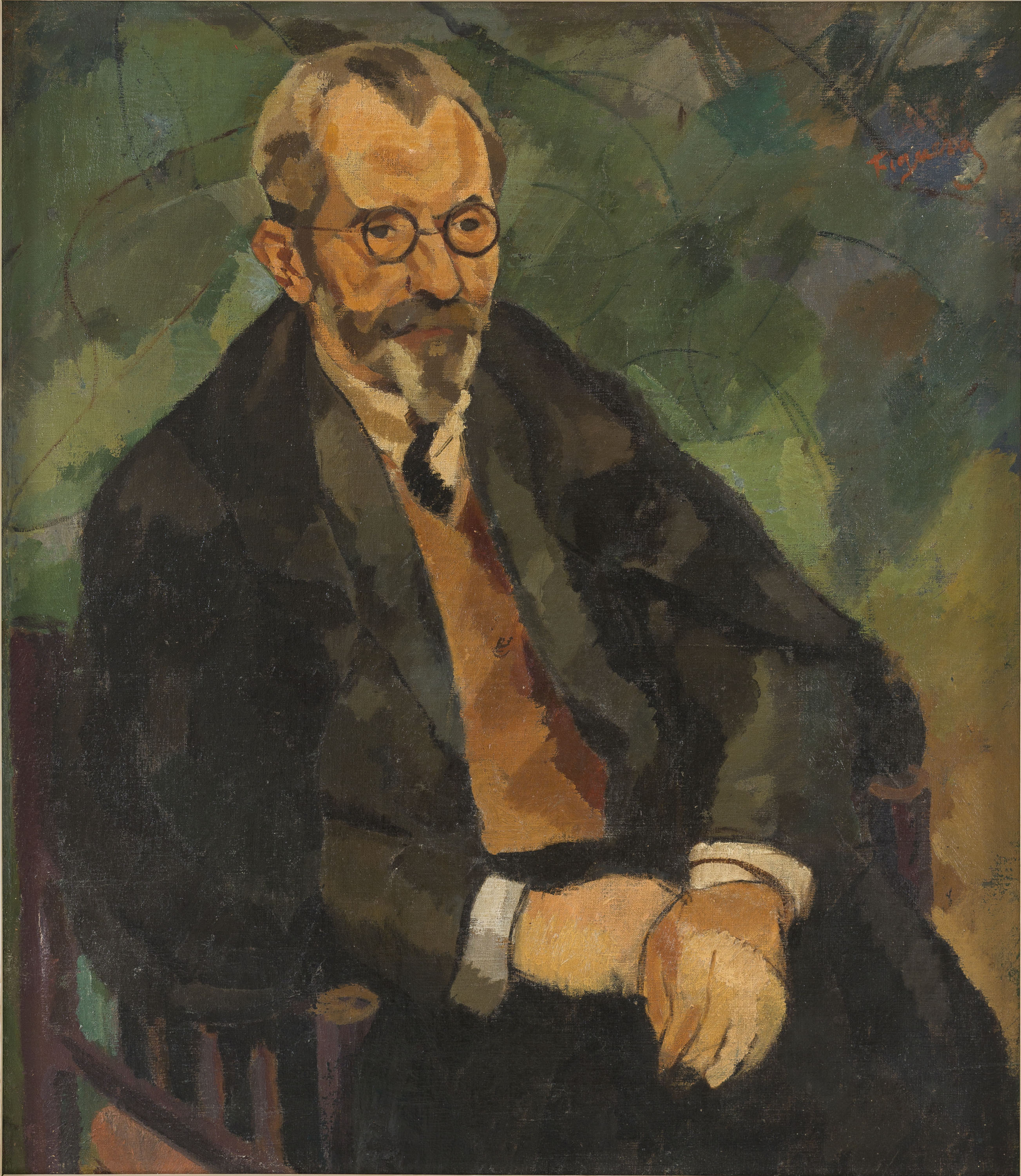 Alfred Figueras Sanmartí - Retrat de Monsieur Castet - Alger, 1928 image for: Alfred Figueras Sanmartí - Retrat de Monsieur Castet - Alger, 1928