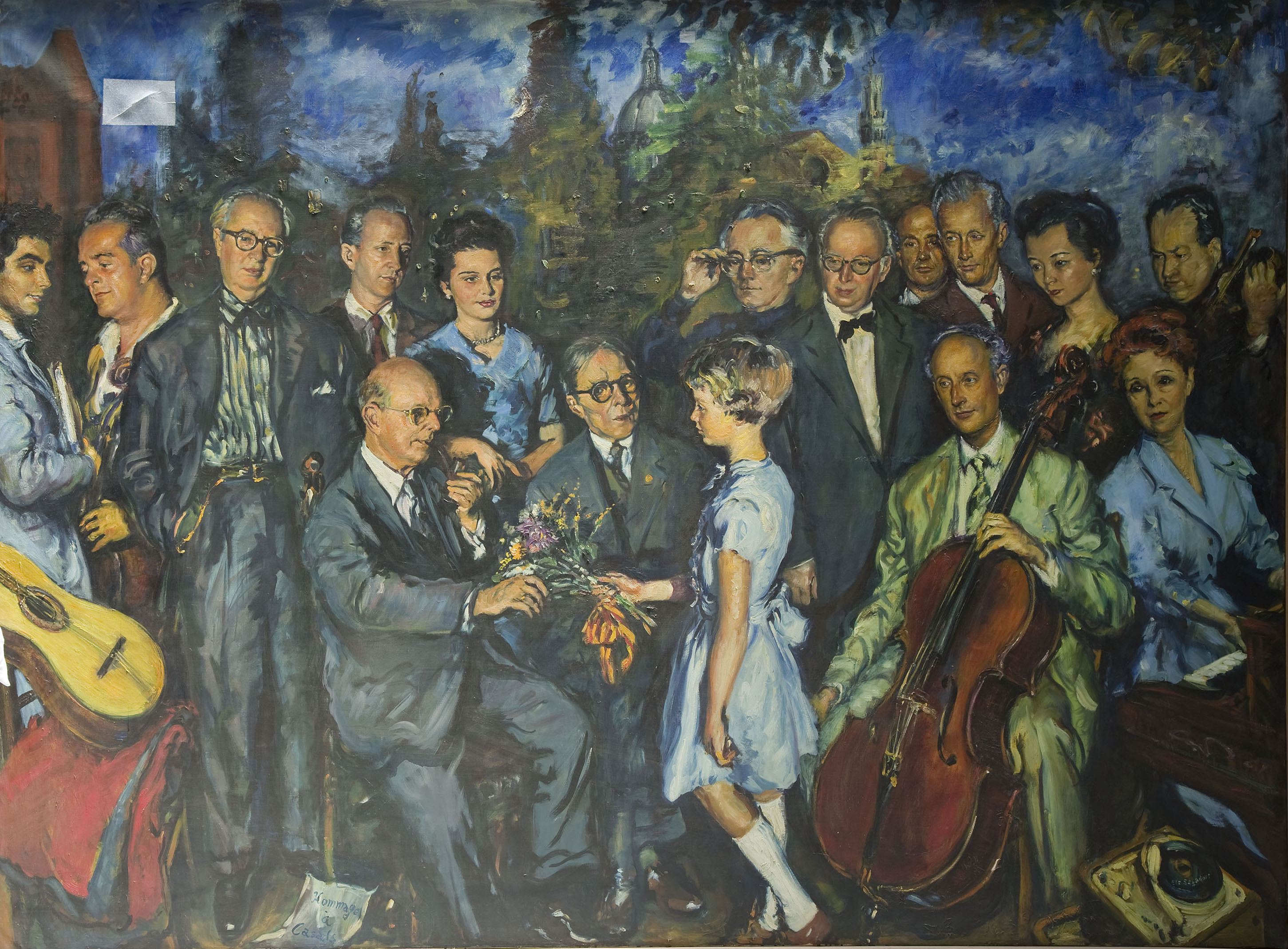image for: Ferran Callicó - Les musiciens (Hommage à Pau Casals) - Cap a 1962