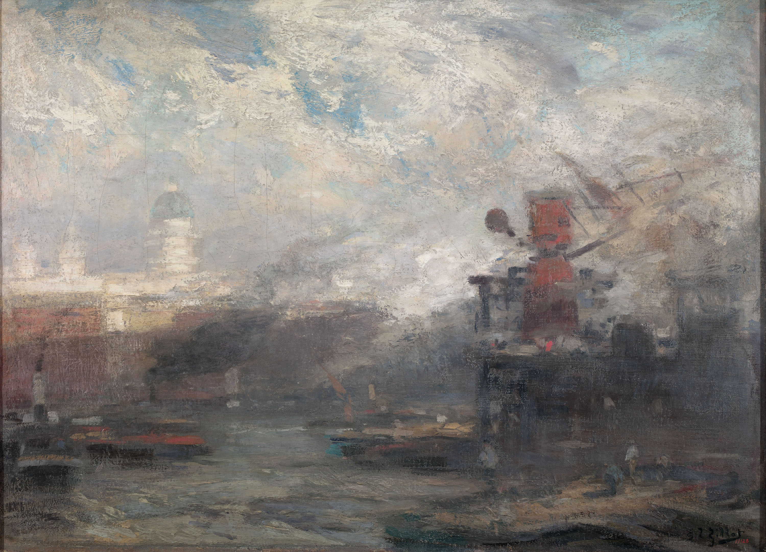 image for: Eugène Louis Gillot - El Tàmesi a Londres - Cap a 1911