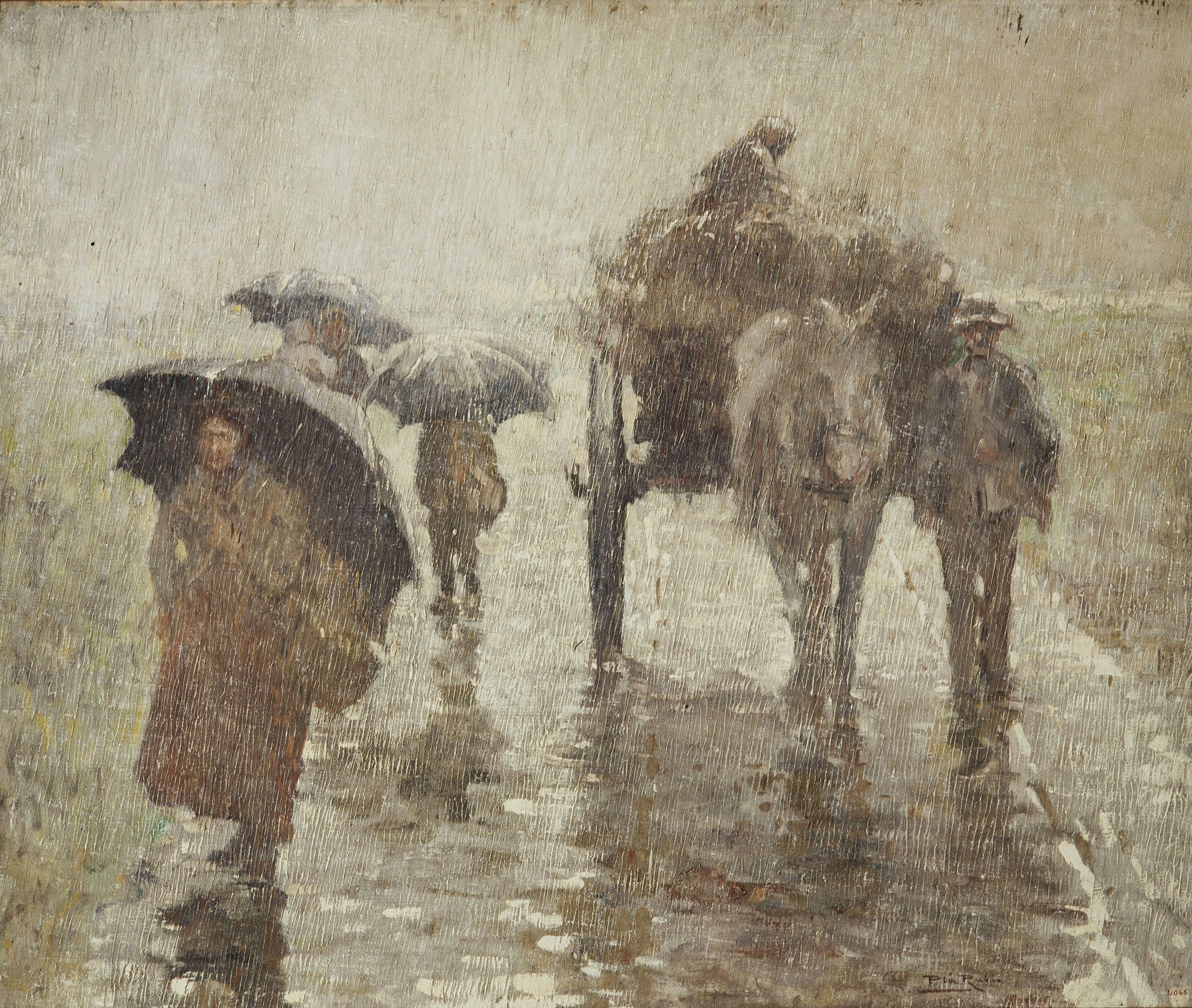 image for: Albert Pla Rubió - Mal temps - Cap a 1919