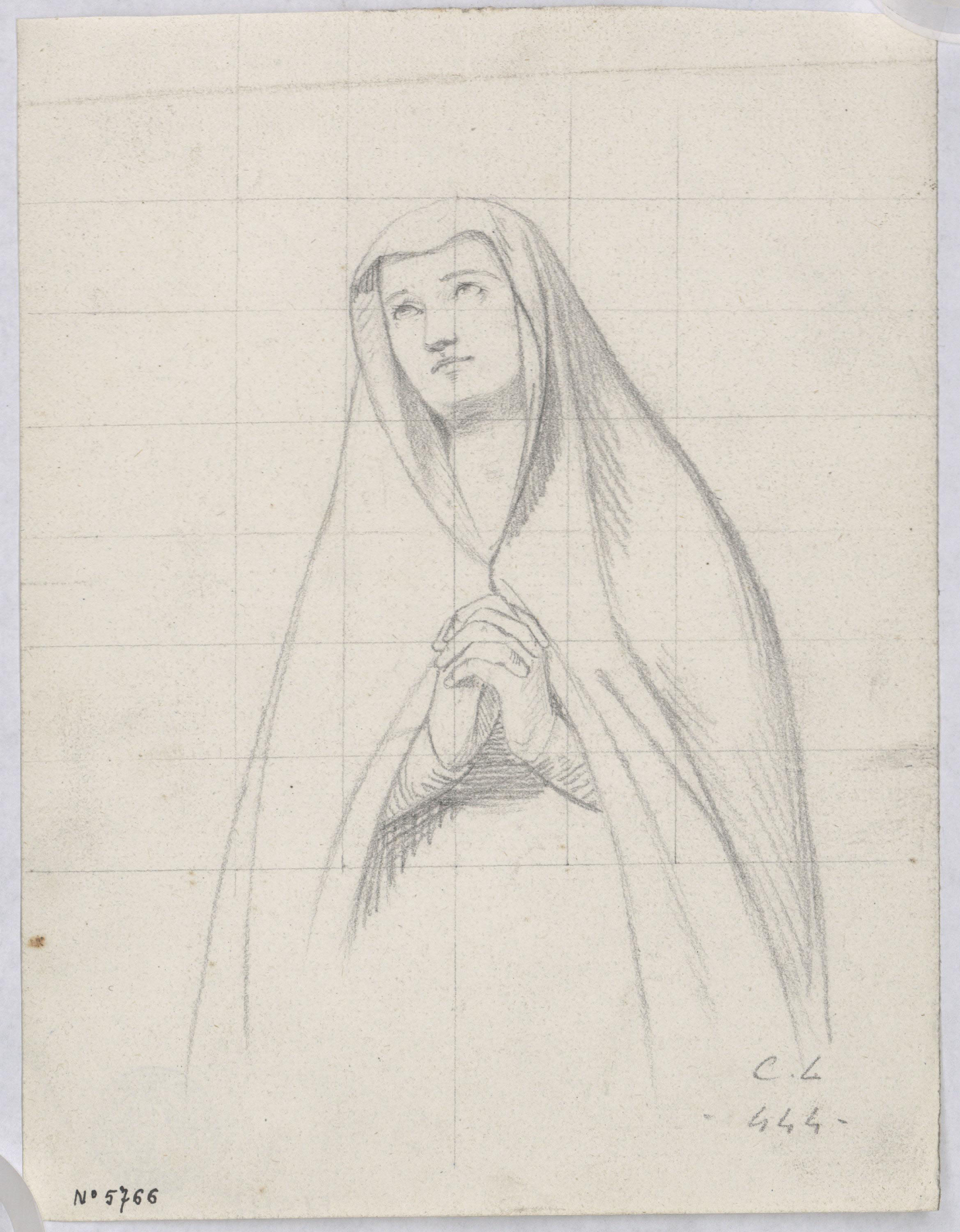 image for: Claudi Lorenzale - Mater Dolorosa - Cap a 1850-1870