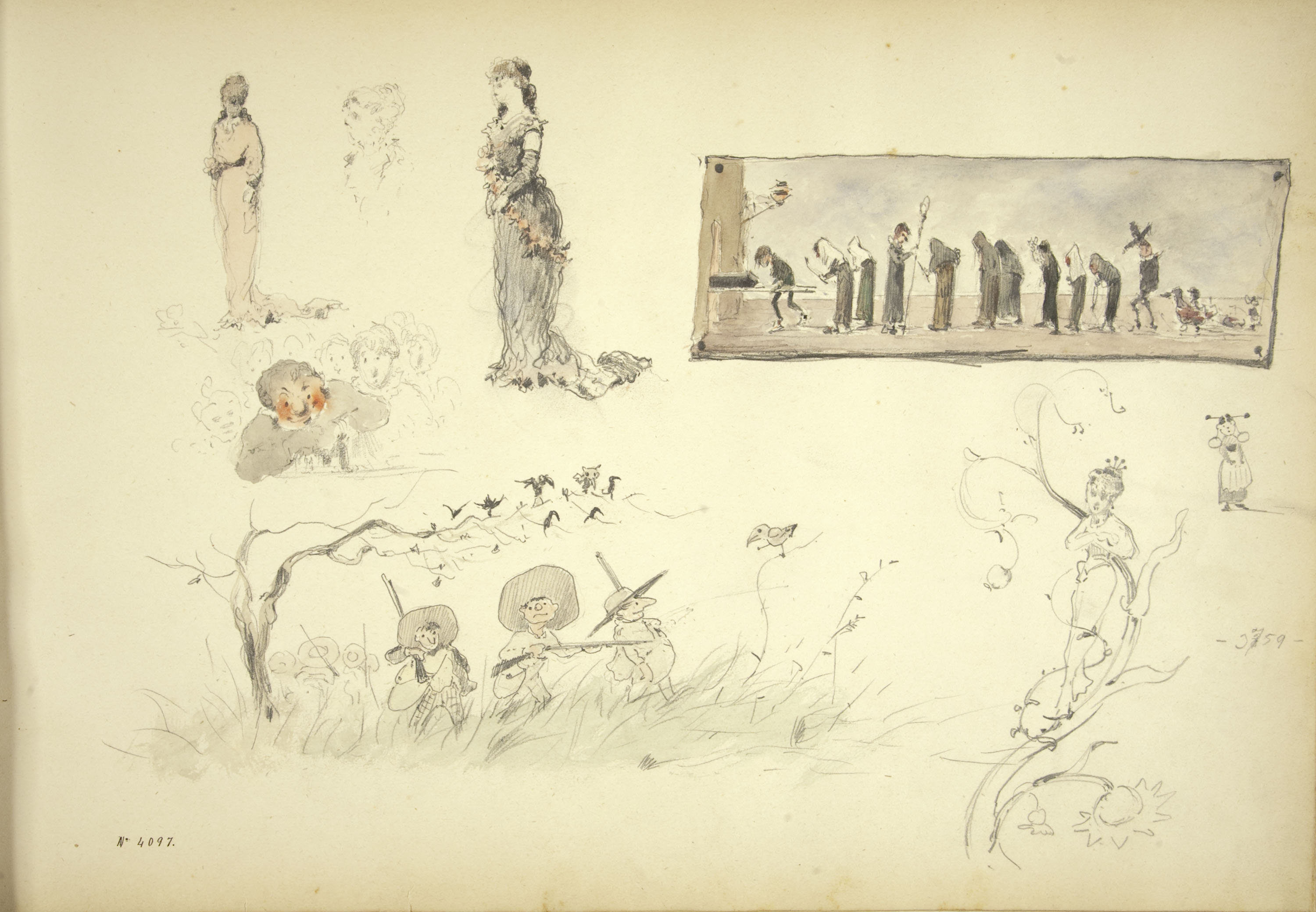 image for: Modest Urgell - Apunts diversos - Cap a 1880