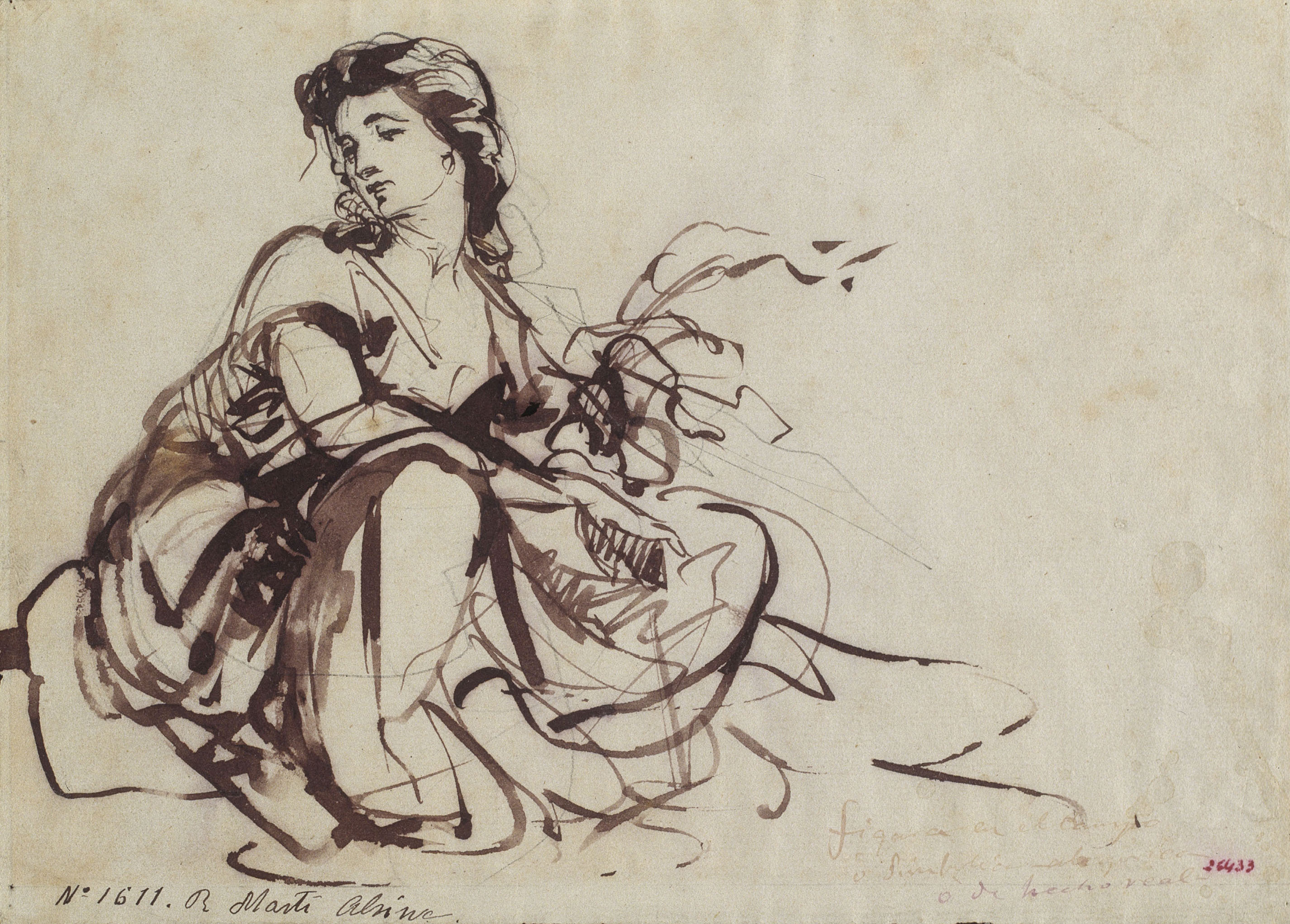 image for: Ramon Martí i Alsina - Figura en el camp - 1880-1885