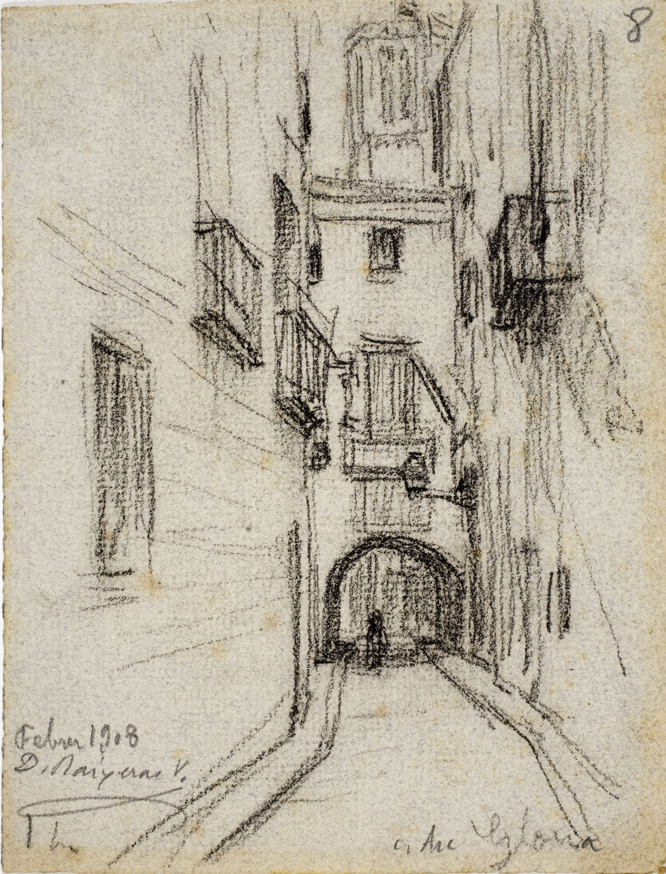 image for: Dionís Baixeras - Arc Glòria - Febrer 1908