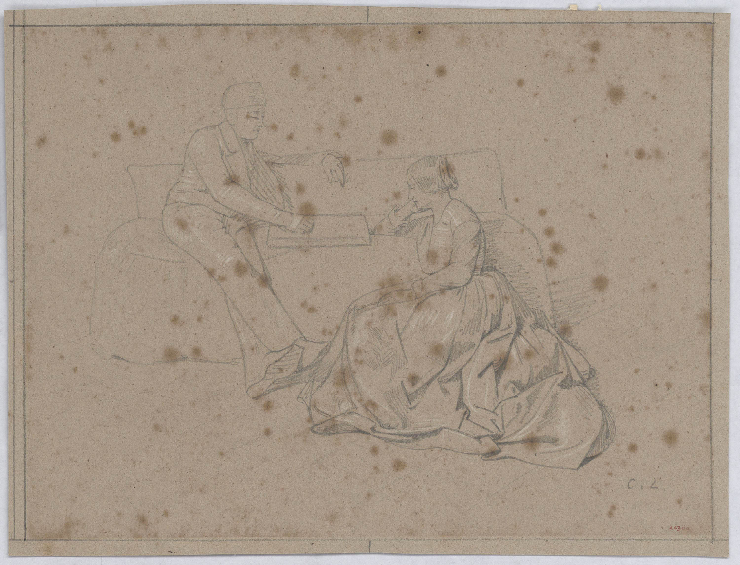 image for: Claudi Lorenzale - Retrat de família - Cap a 1860-1880