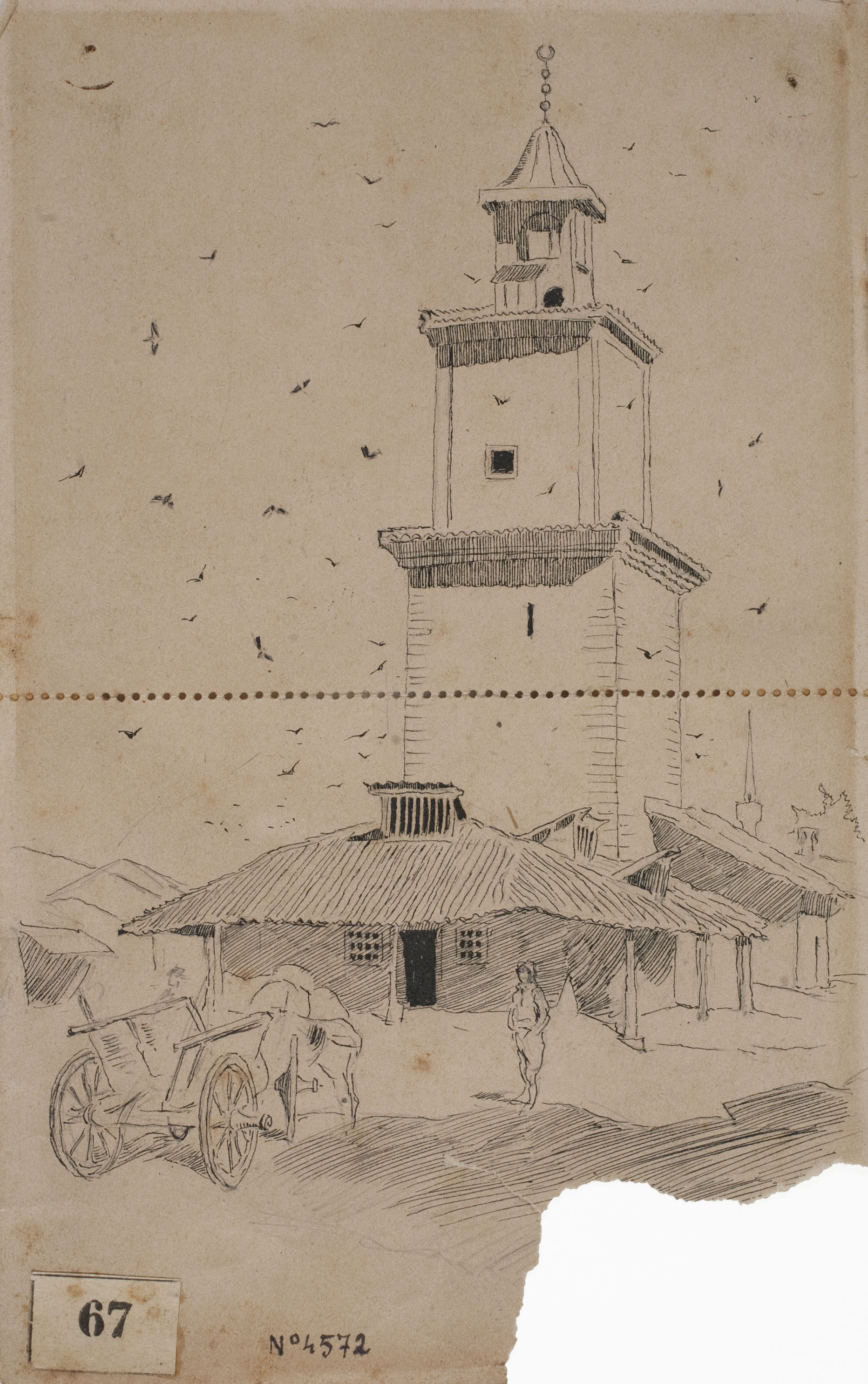 image for: Josep Lluís Pellicer - Minaret - 1877