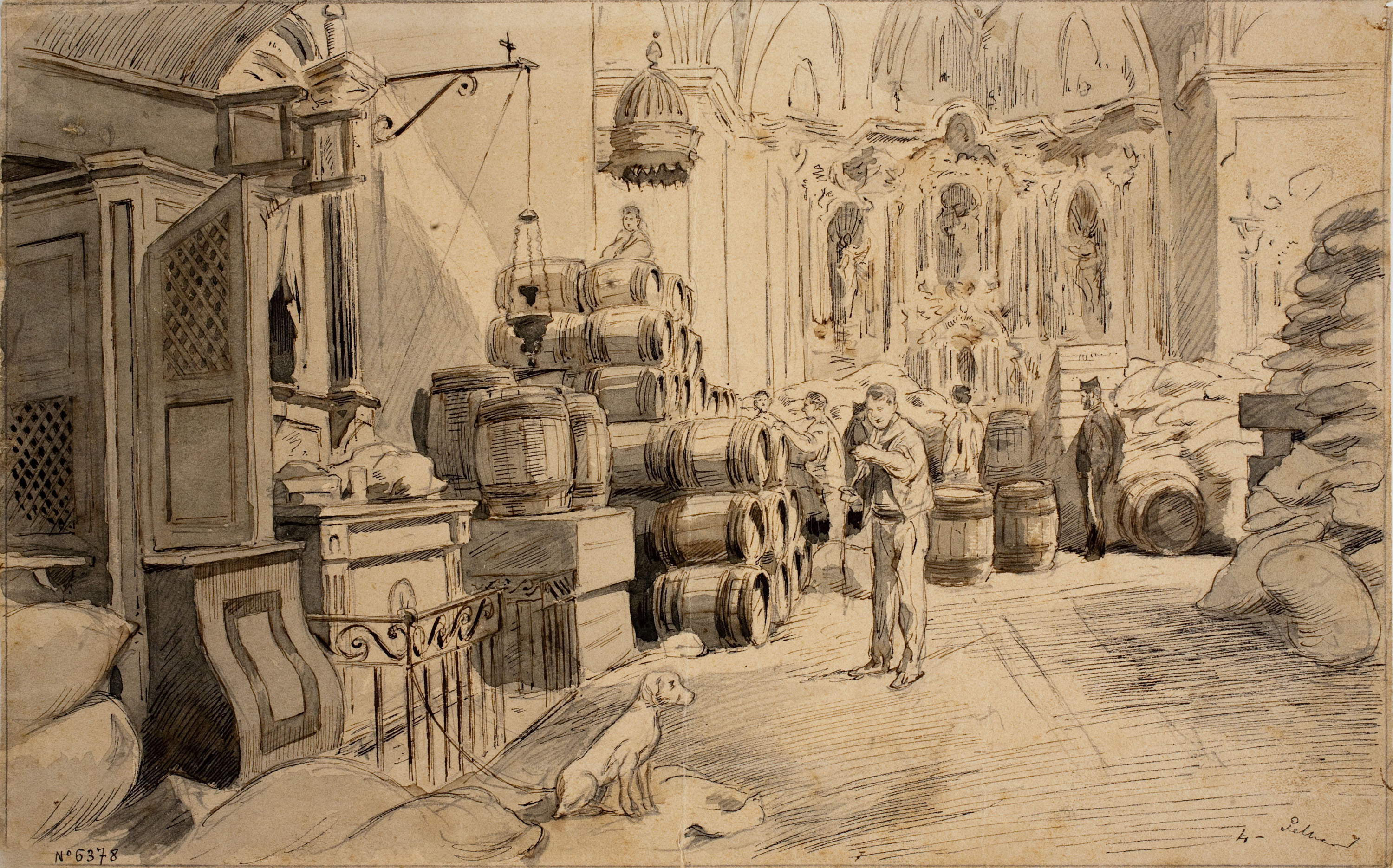 image for: Josep Lluís Pellicer - Dipòsit de provisions d'Oteiza - 1875