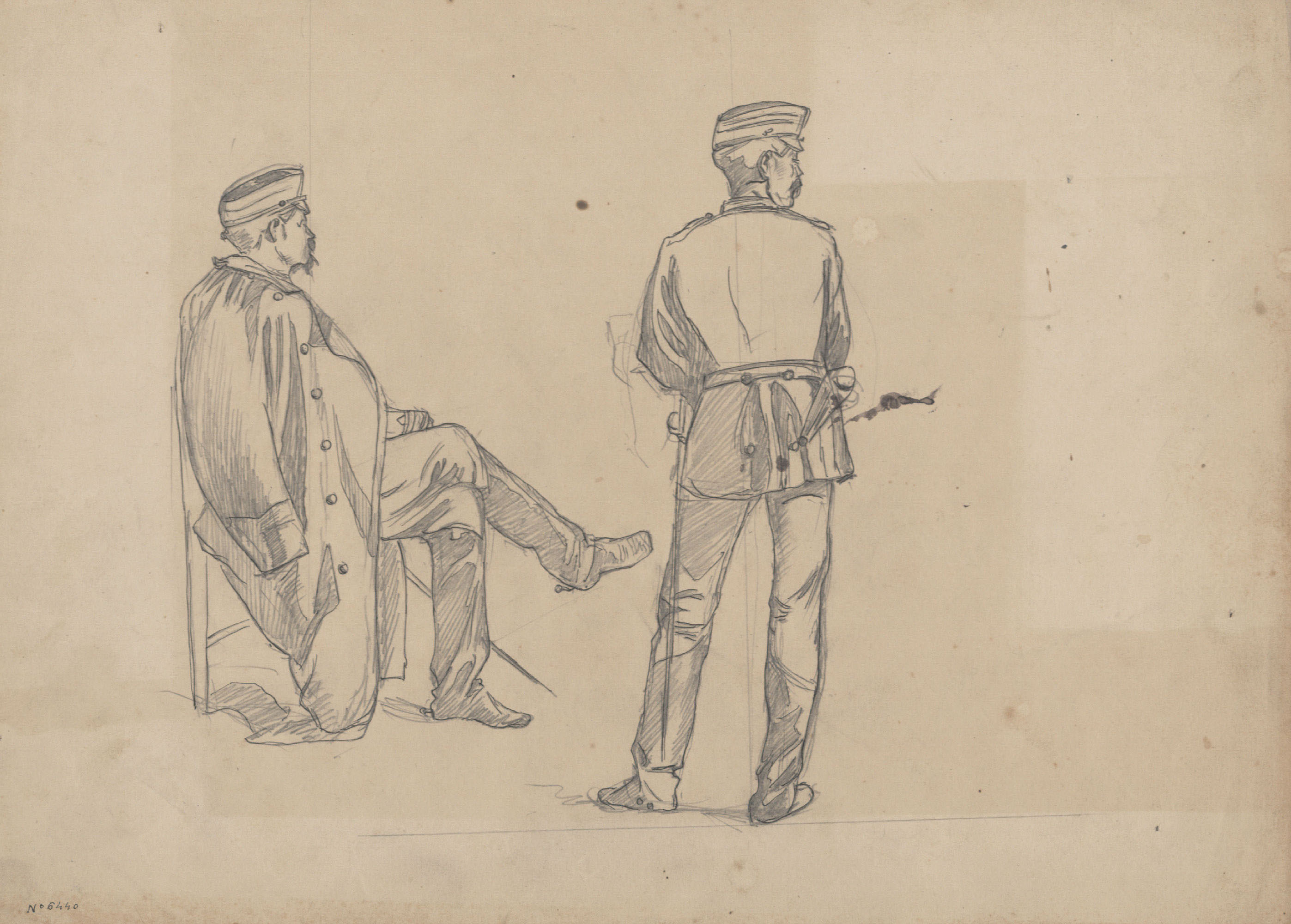 image for: Josep Lluís Pellicer - Caps de l'exèrcit - Cap a 1872-1976