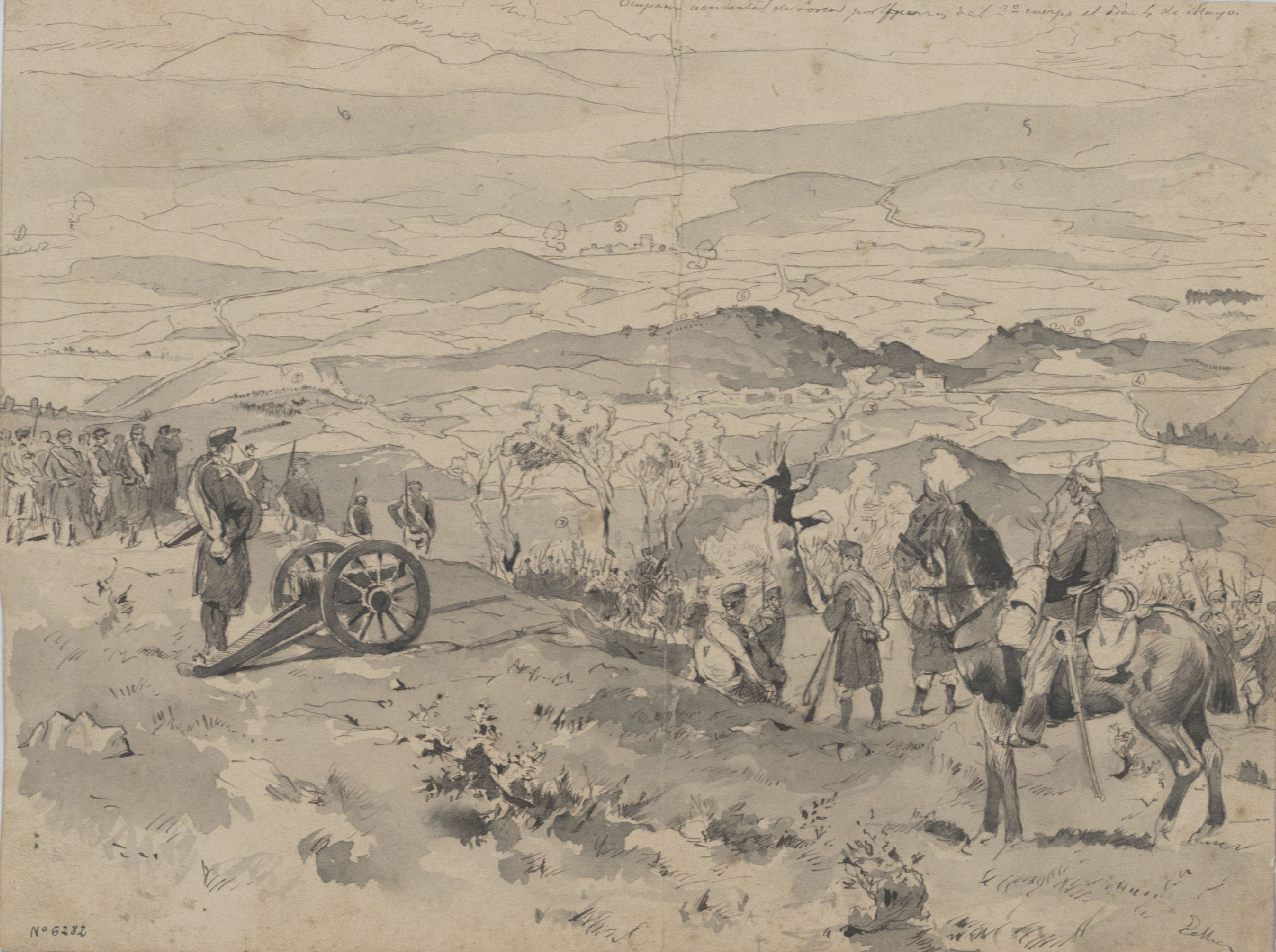 image for: Josep Lluís Pellicer - Ocupación accidental de Lorca - 1875