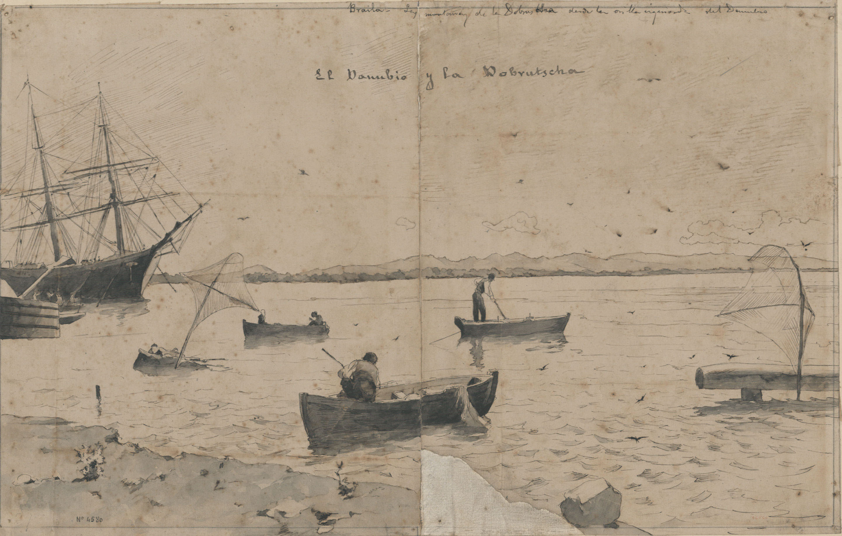 Josep Lluís Pellicer - El Danubio y la Dobrutscha - 1877 image for: Josep Lluís Pellicer - El Danubio y la Dobrutscha - 1877