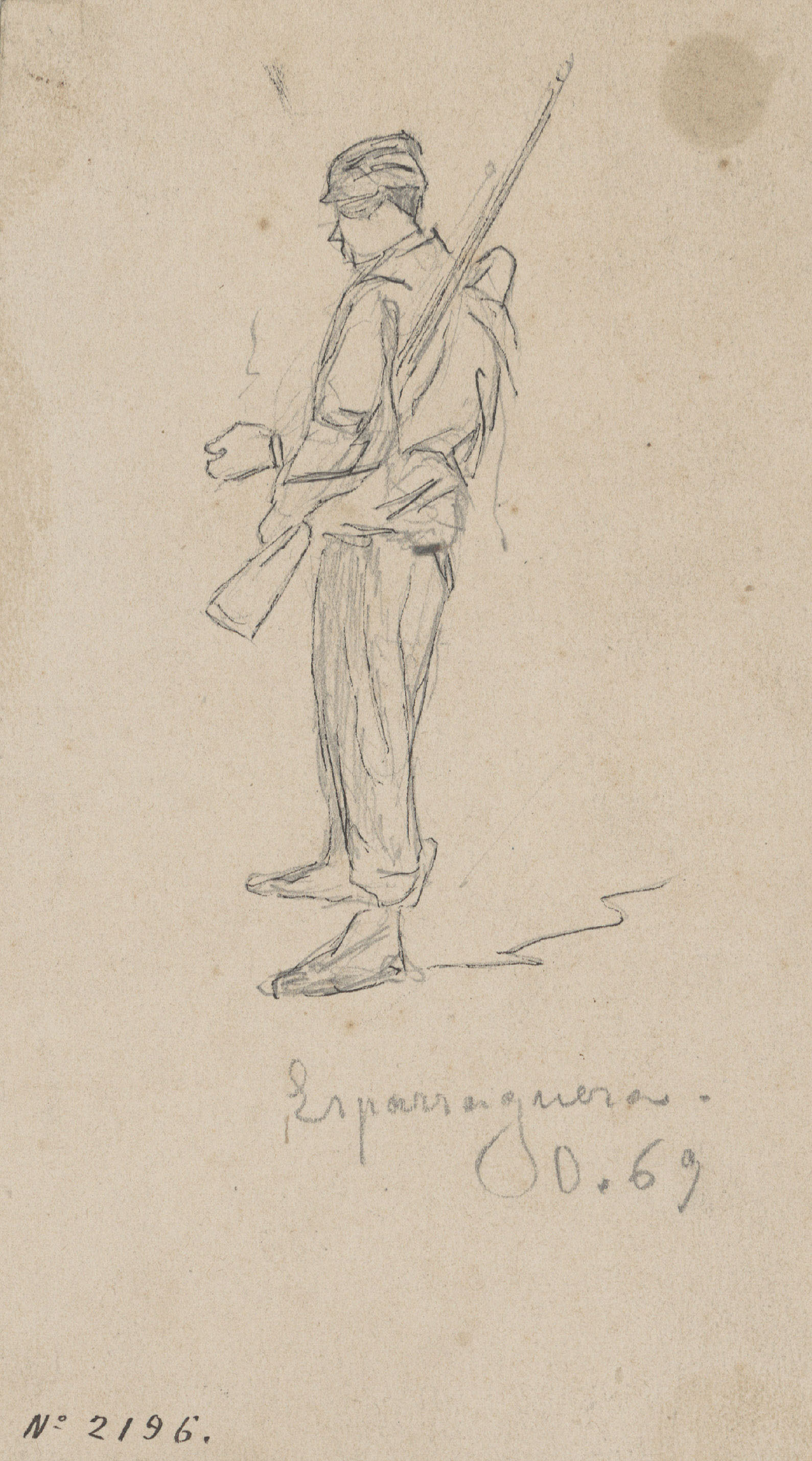 image for: Josep Lluís Pellicer - Miquelet d'Esparreguera - 1869