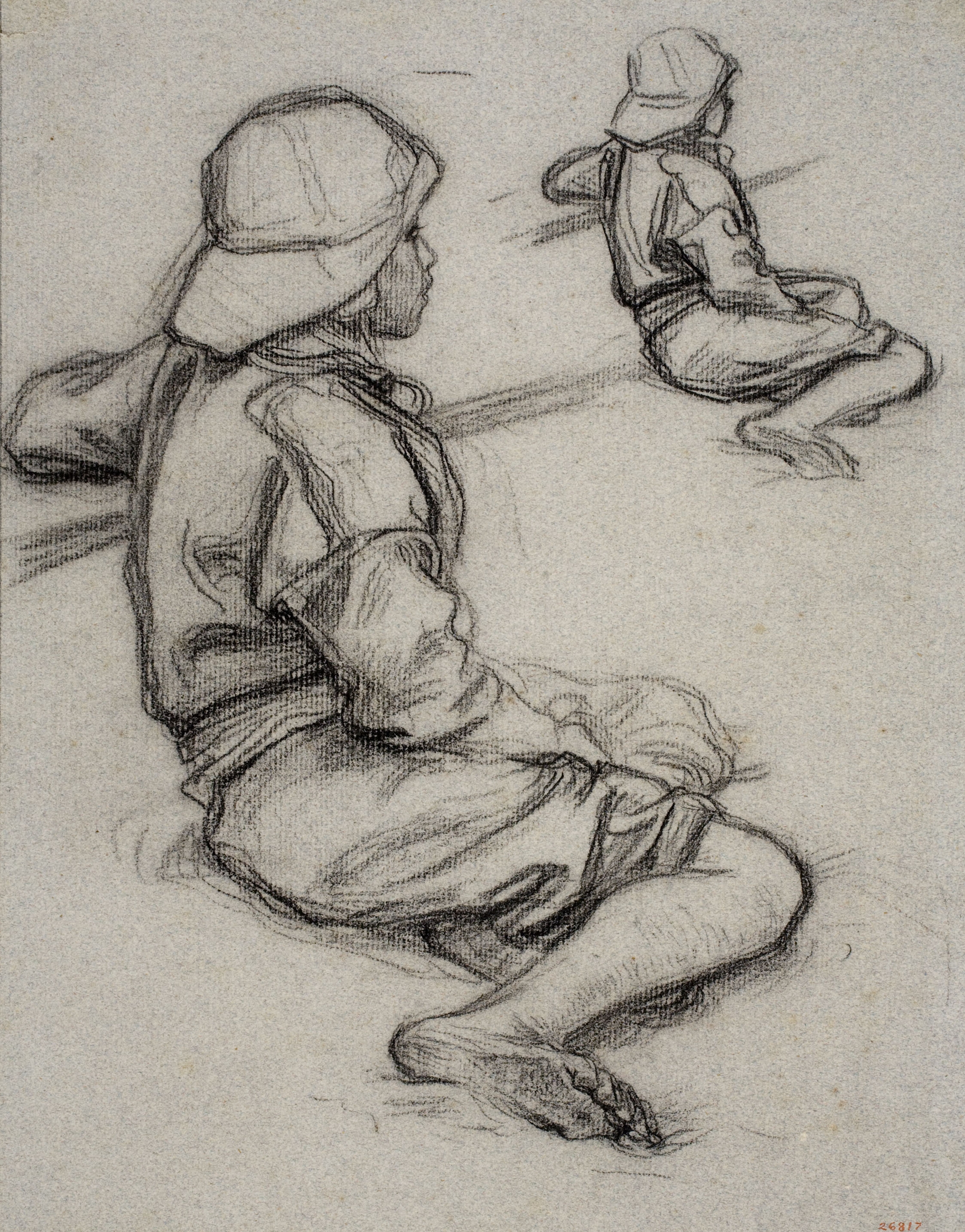 Dionís Baixeras - Nois de mar - Cap a 1883-1884 image for: Dionís Baixeras - Nois de mar - Cap a 1883-1884