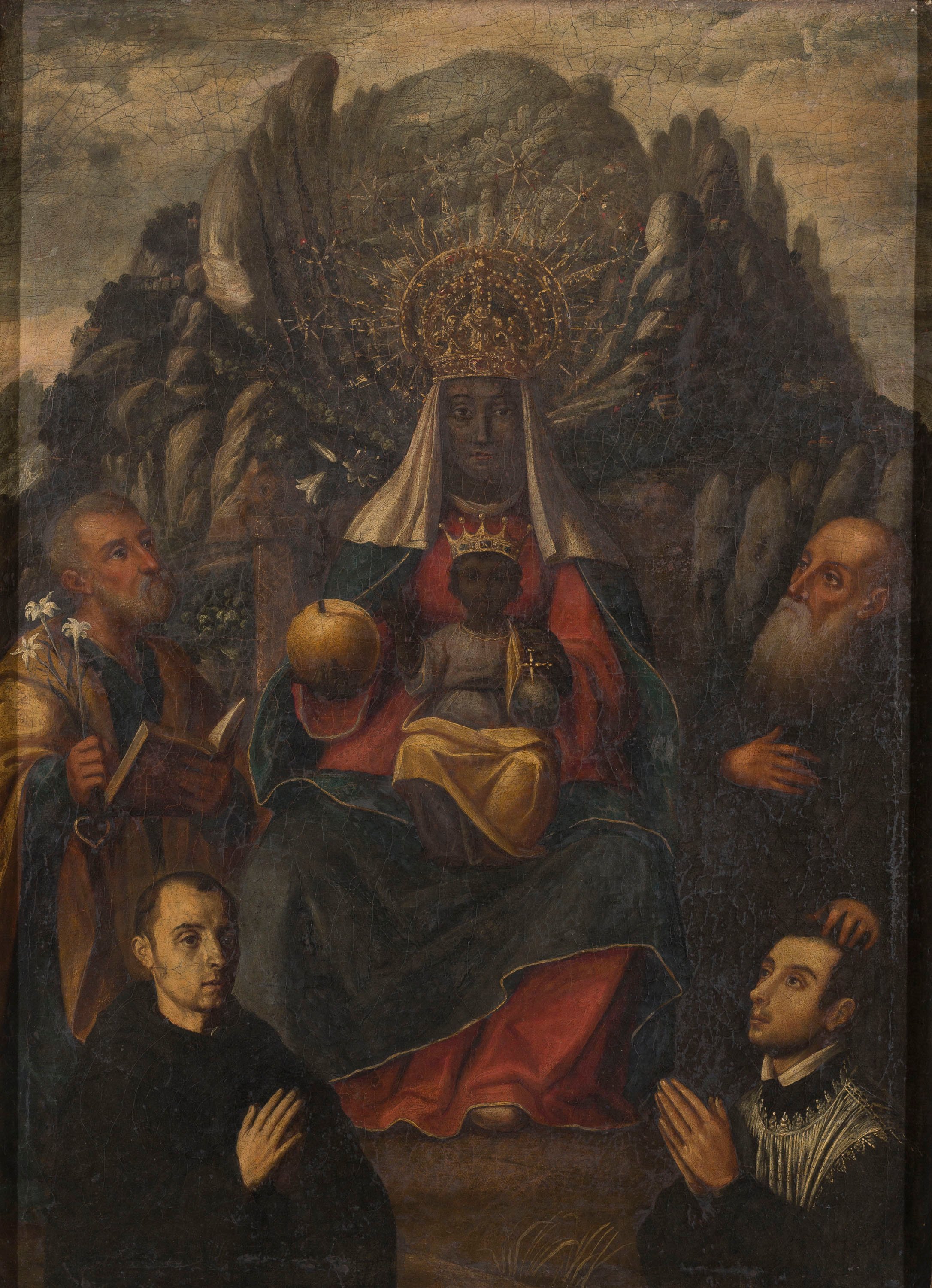 image for: Anònim - Mare de Déu de Montserrat - Primera meitat del segle XVII