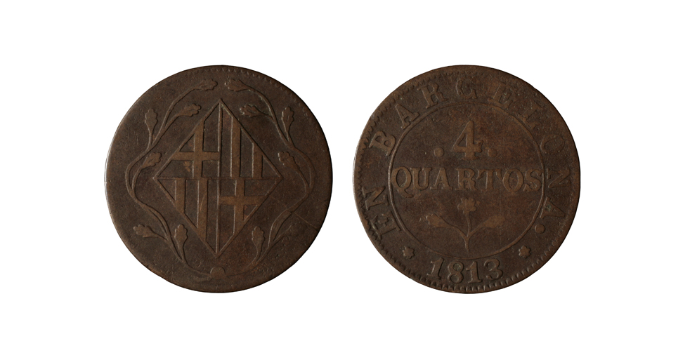 image for: Ocupació francesa - 4 quartos - 1813