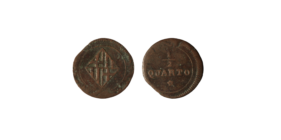 image for: Ocupació francesa - 1/2 quarto - 1808-1814