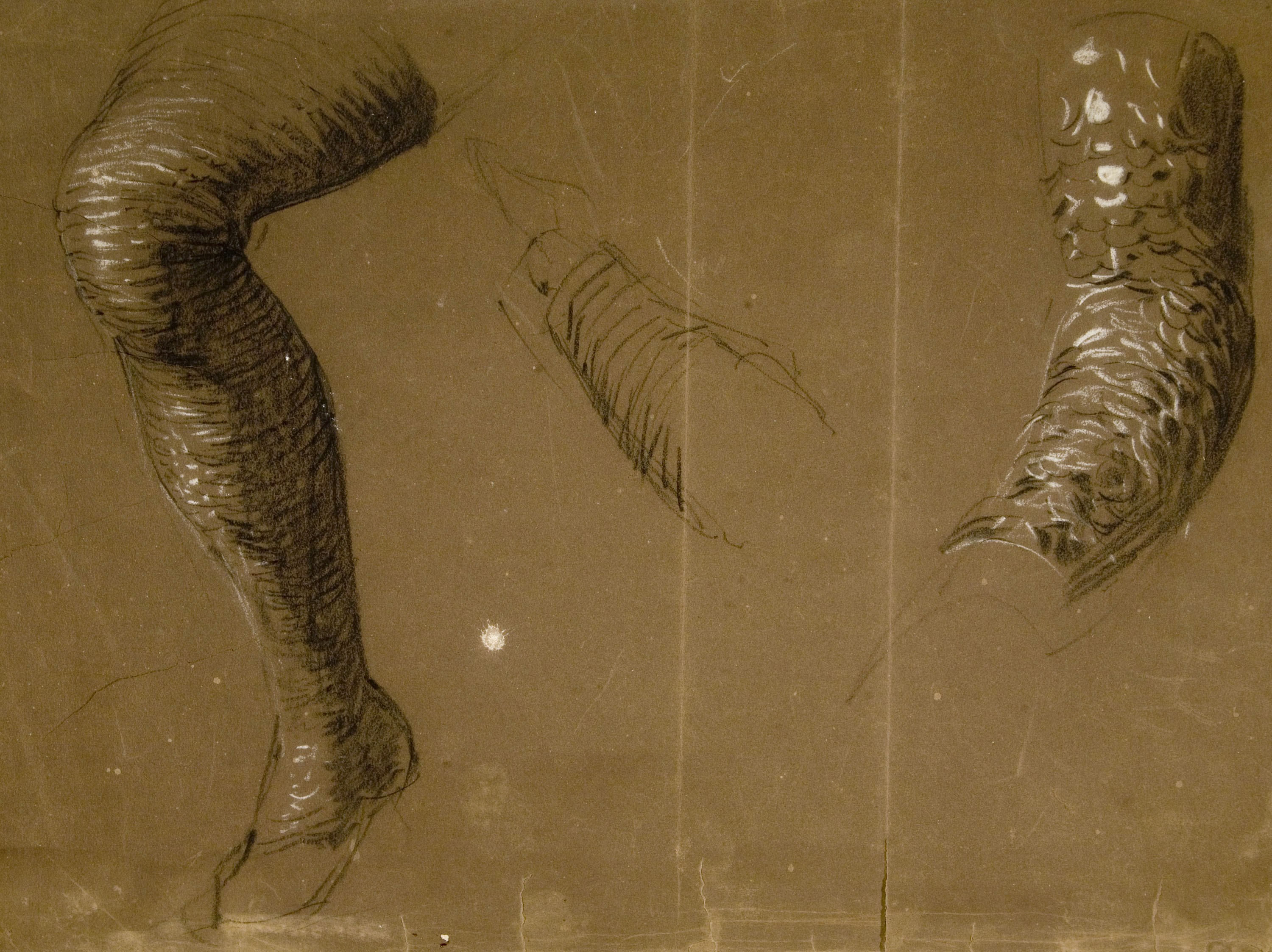 image for: Ramon Martí i Alsina - Estudi per al quadre  «La companyia de Santa Bàrbara» - Cap a 1891