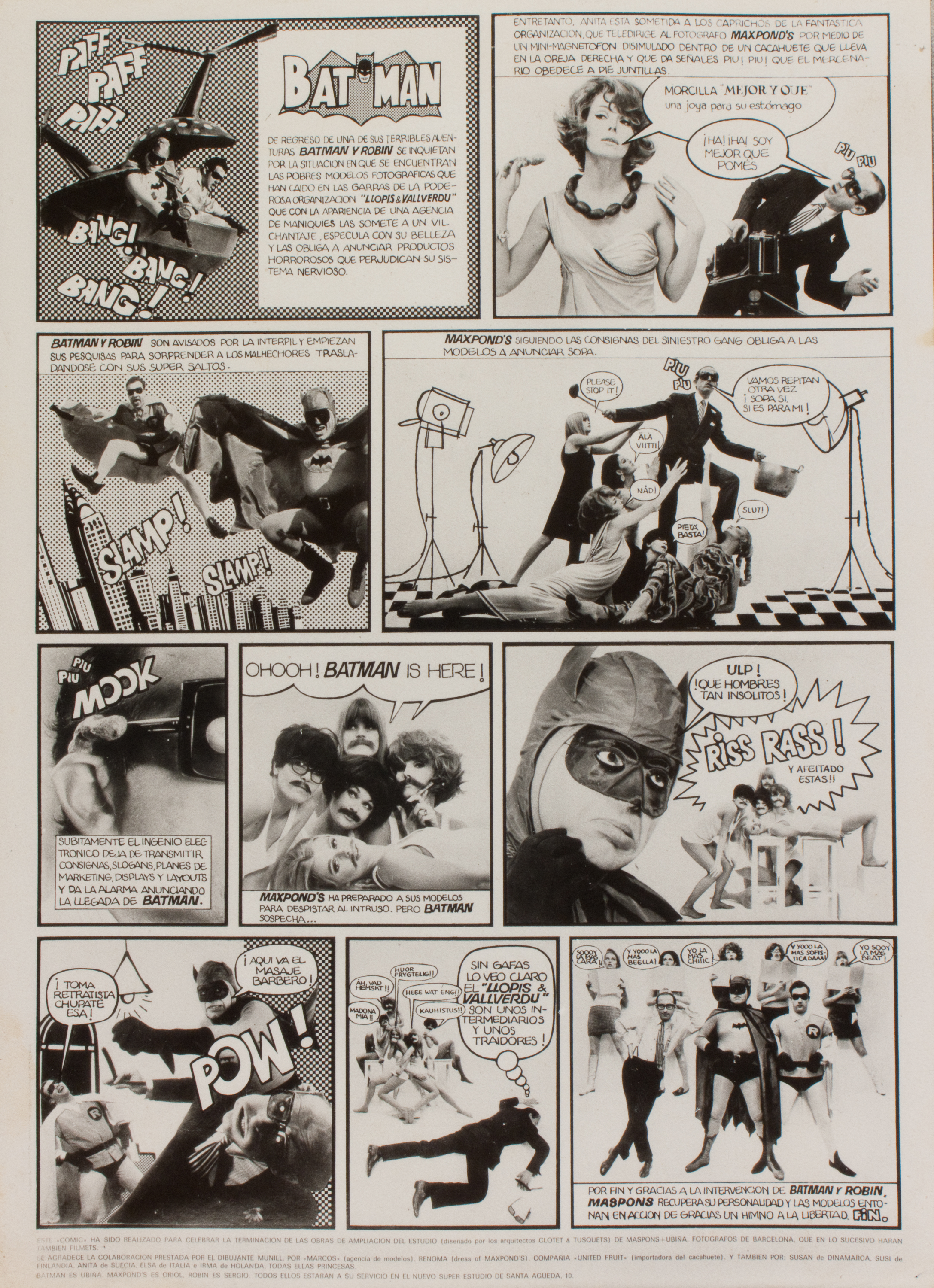 Oriol Maspons - BAT MAN - 1967 image for: Oriol Maspons - BAT MAN - 1967