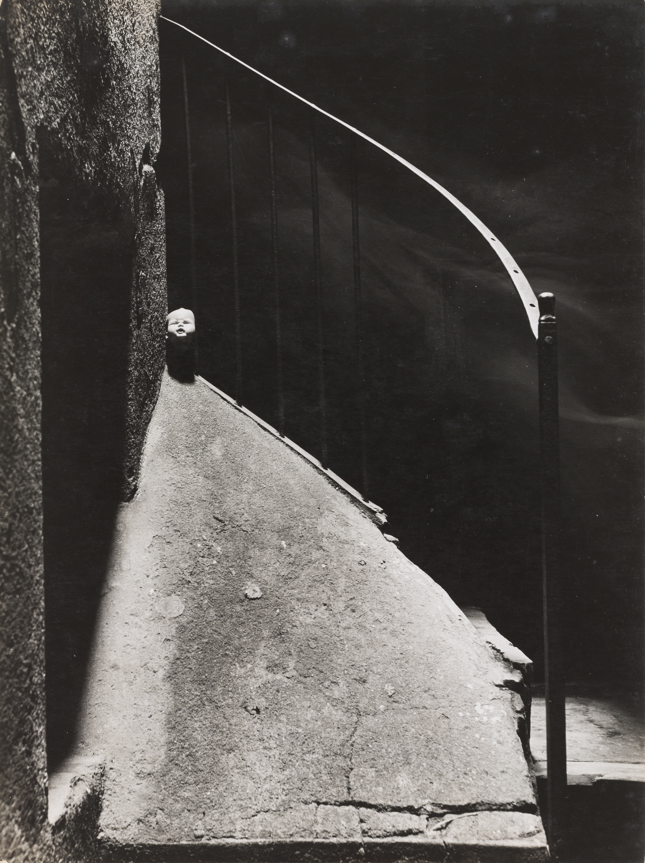 Oriol Maspons - Composició surrealista - Cap a 1957 image for: Oriol Maspons - Composició surrealista - Cap a 1957