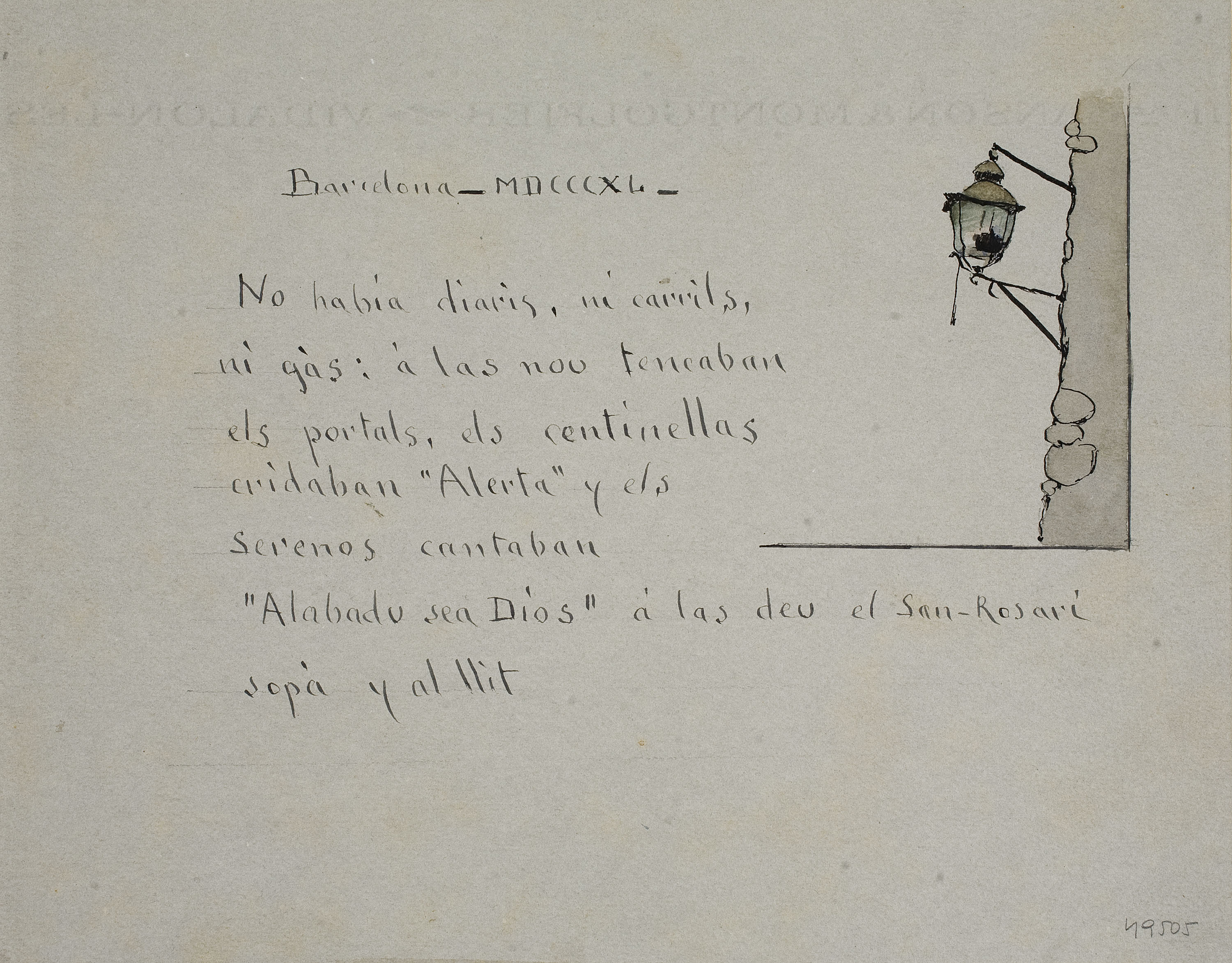 Modest Urgell - «Barcelona MDCCCXL» - 1918 image for: Modest Urgell - «Barcelona MDCCCXL» - 1918