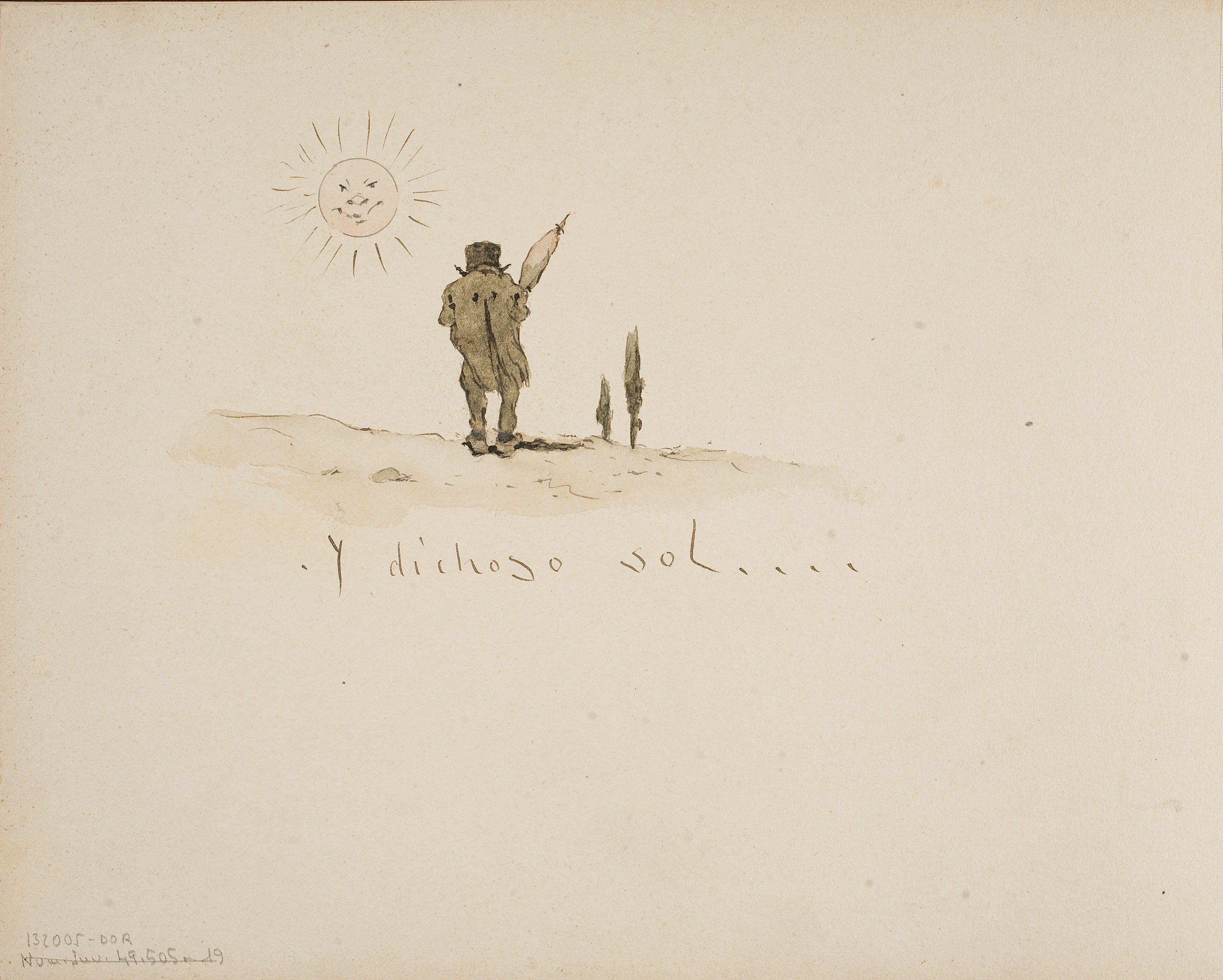 image for: Modest Urgell - ¡Mort de D. Pau! (anvers) / El «casero» (revers) - 1918 [1]