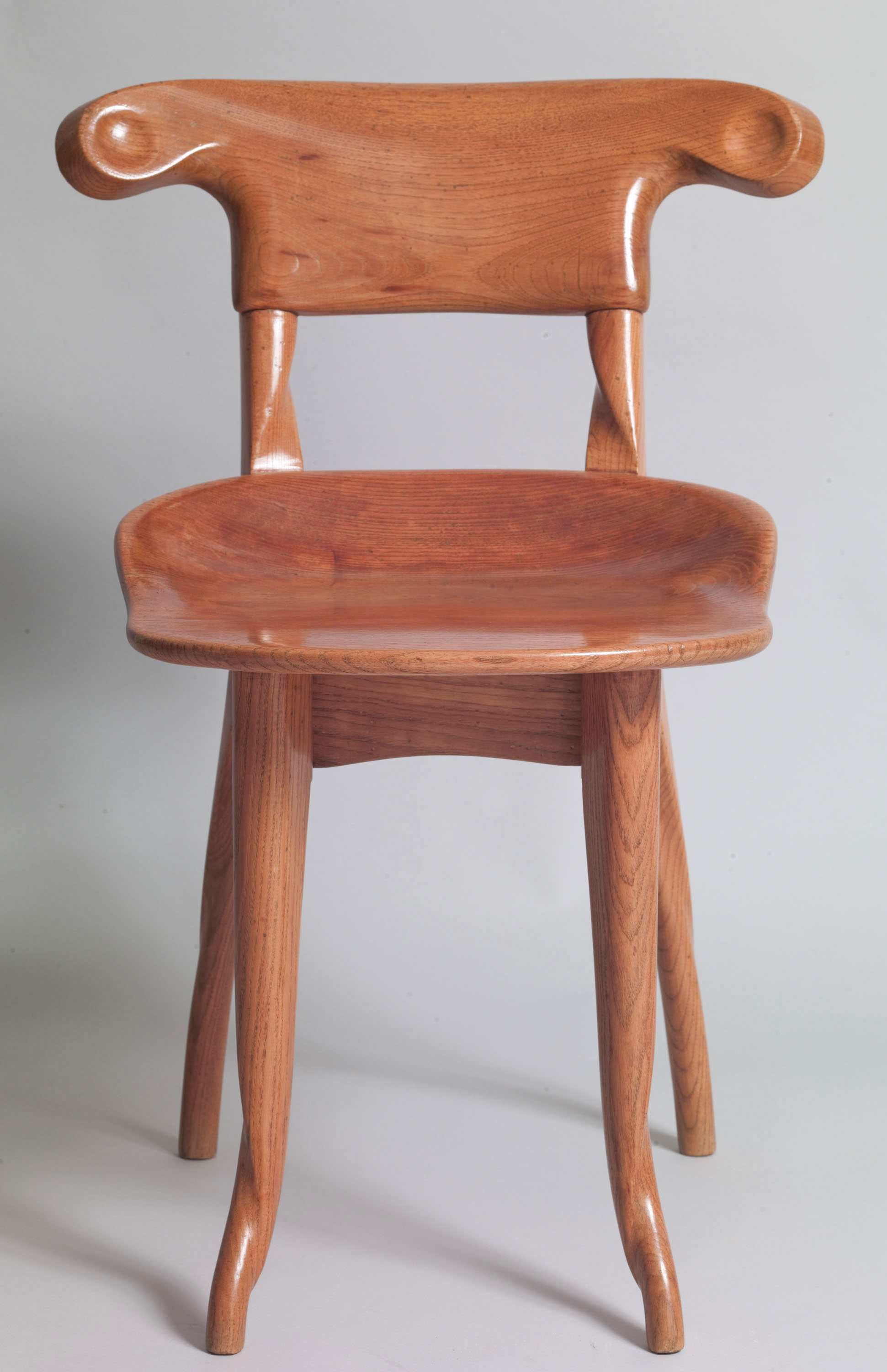 Antoni Gaudí - Cadira del menjador de la Casa Batlló - Cap a 1904-1906 image for: Antoni Gaudí - Cadira del menjador de la Casa Batlló - Cap a 1904-1906