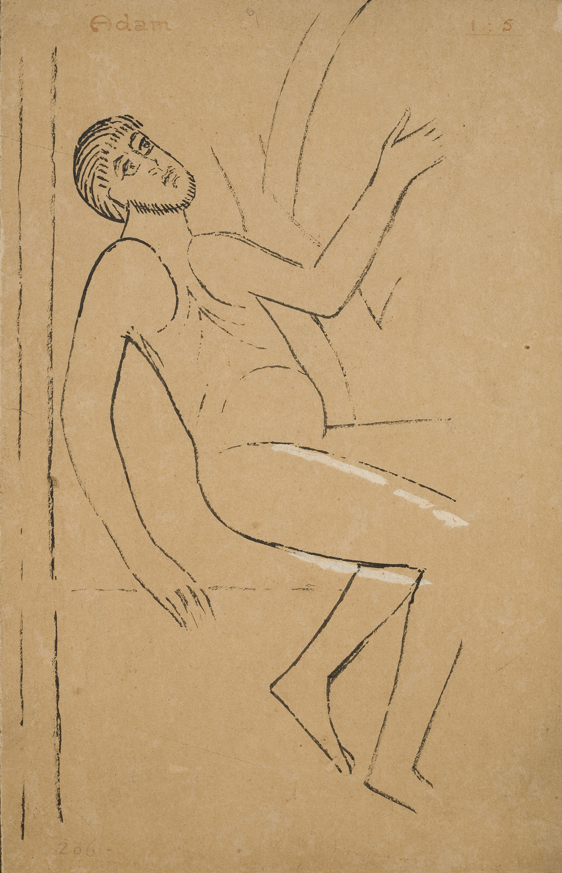 Joan Vallhonrat - Reproducció de les pintures de Sant Martí del Brull - 1914 image for: Joan Vallhonrat - Reproducció de les pintures de Sant Martí del Brull - 1914