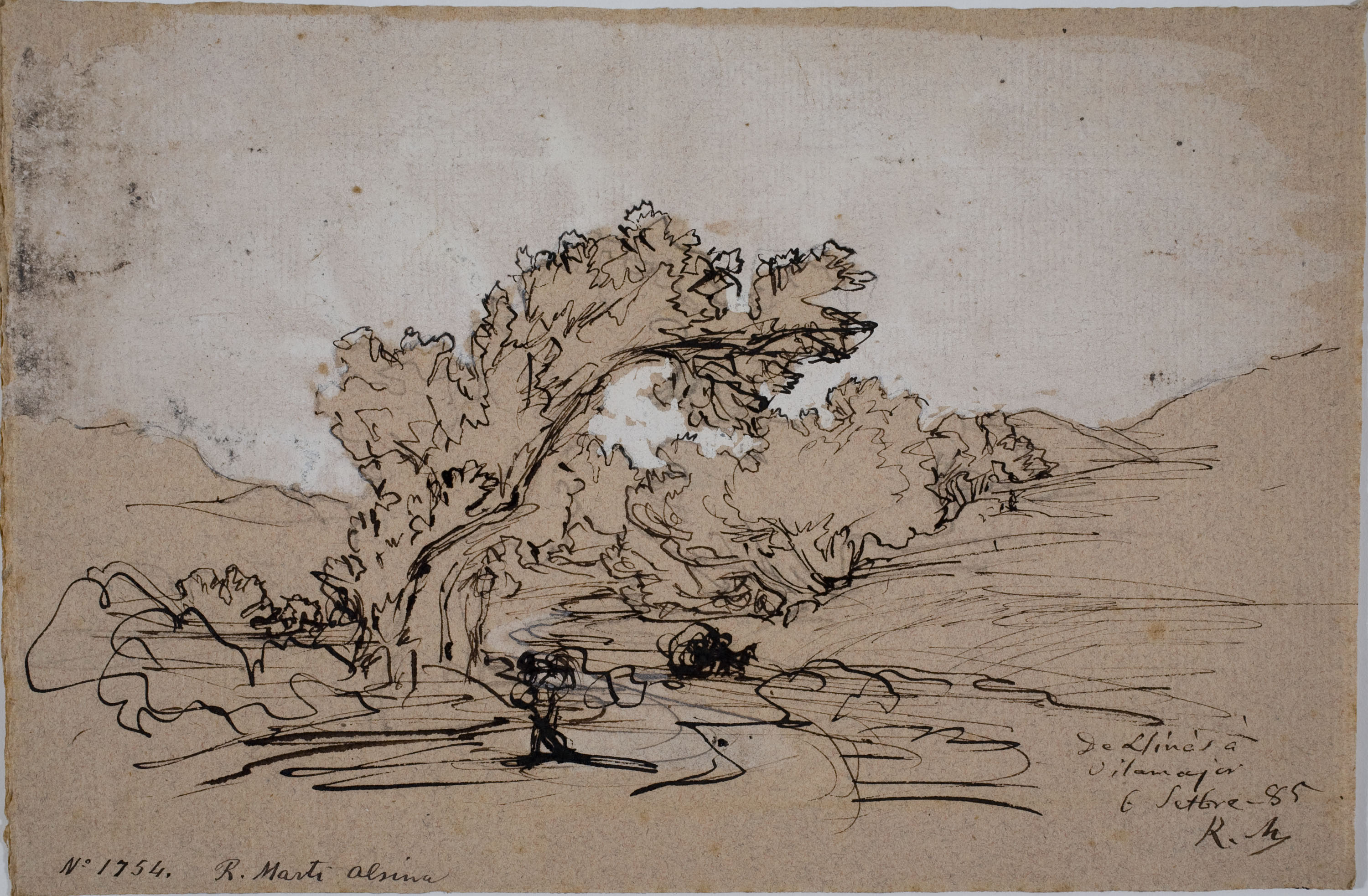 image for: Ramon Martí i Alsina - Arbreda - 6 de setembre de 1885