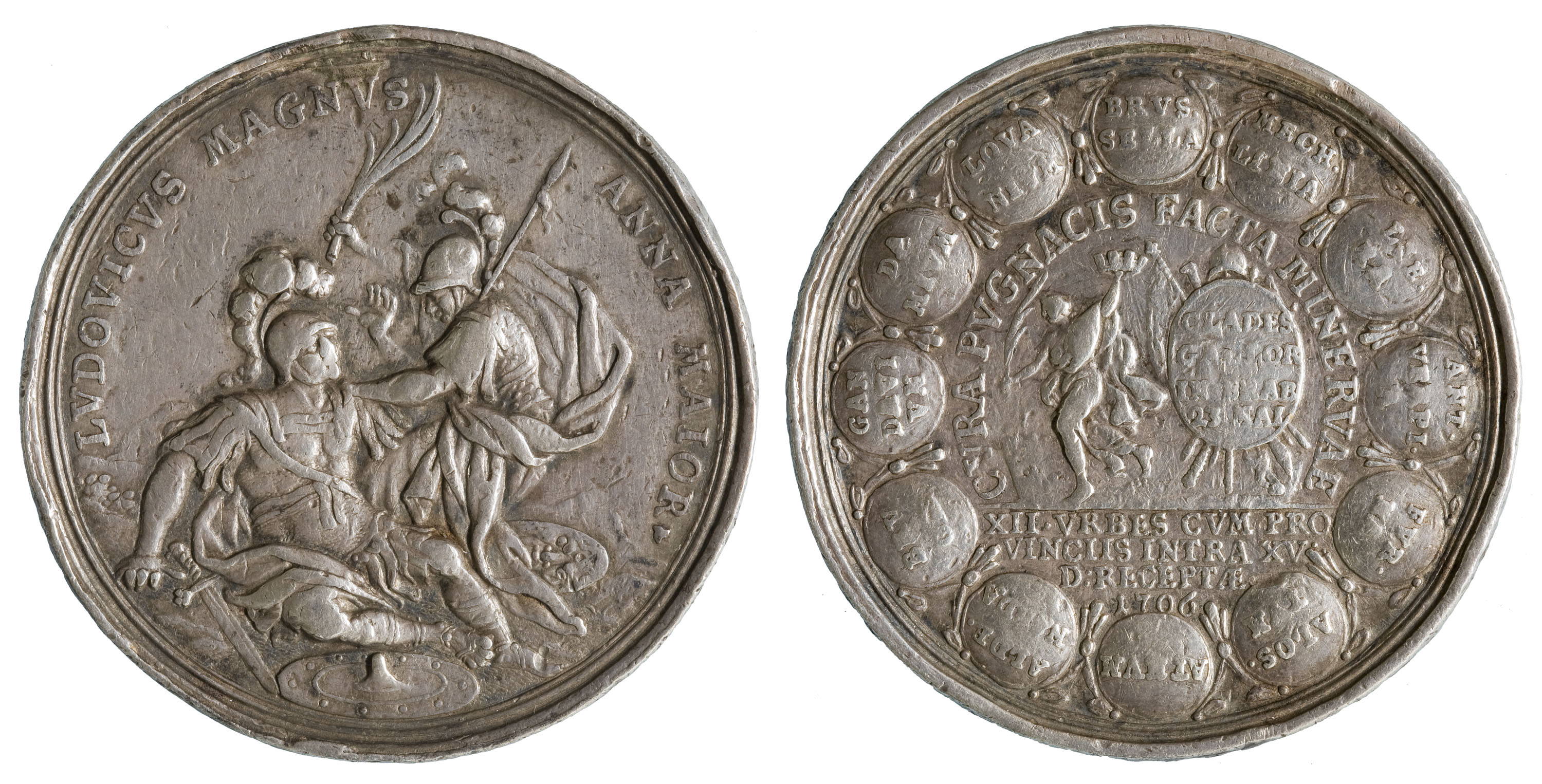 image for: Philipp Heinrich Müller - Derrota dels francesos a Brabant - 1706