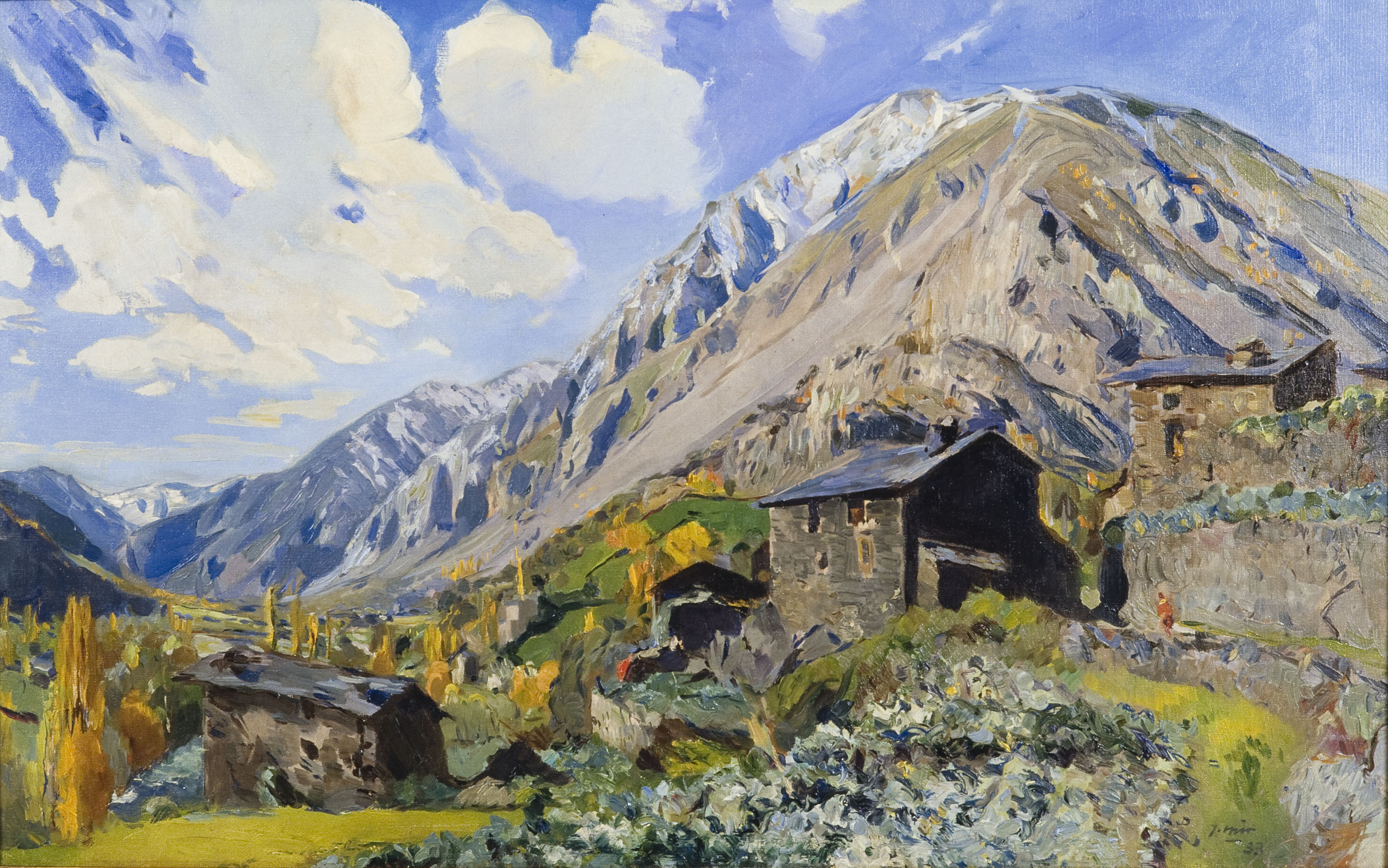 image for: Joaquim Mir - El Solell. Andorra - 1933