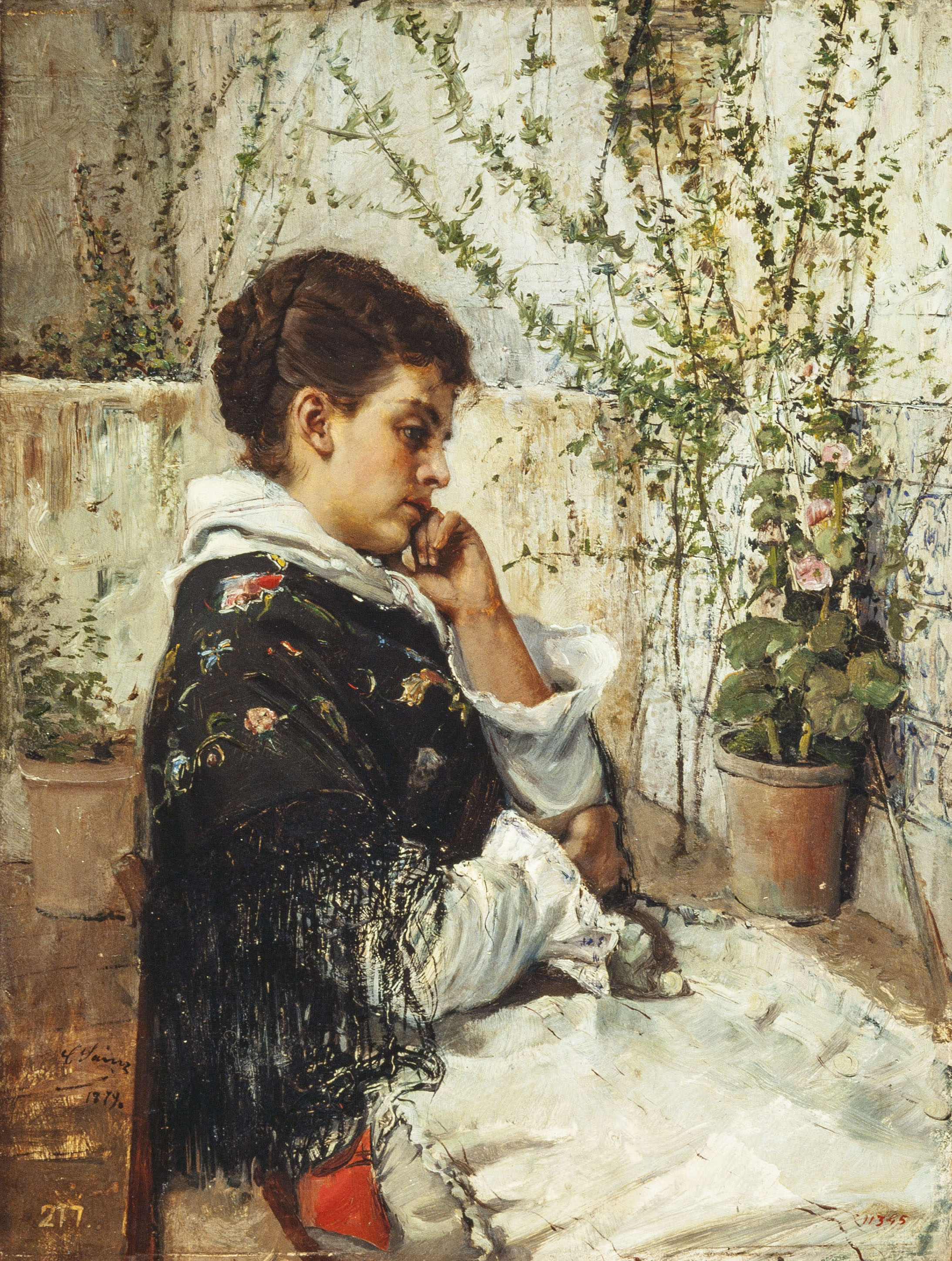 image for: Casimiro Sainz - Distreta - 1879