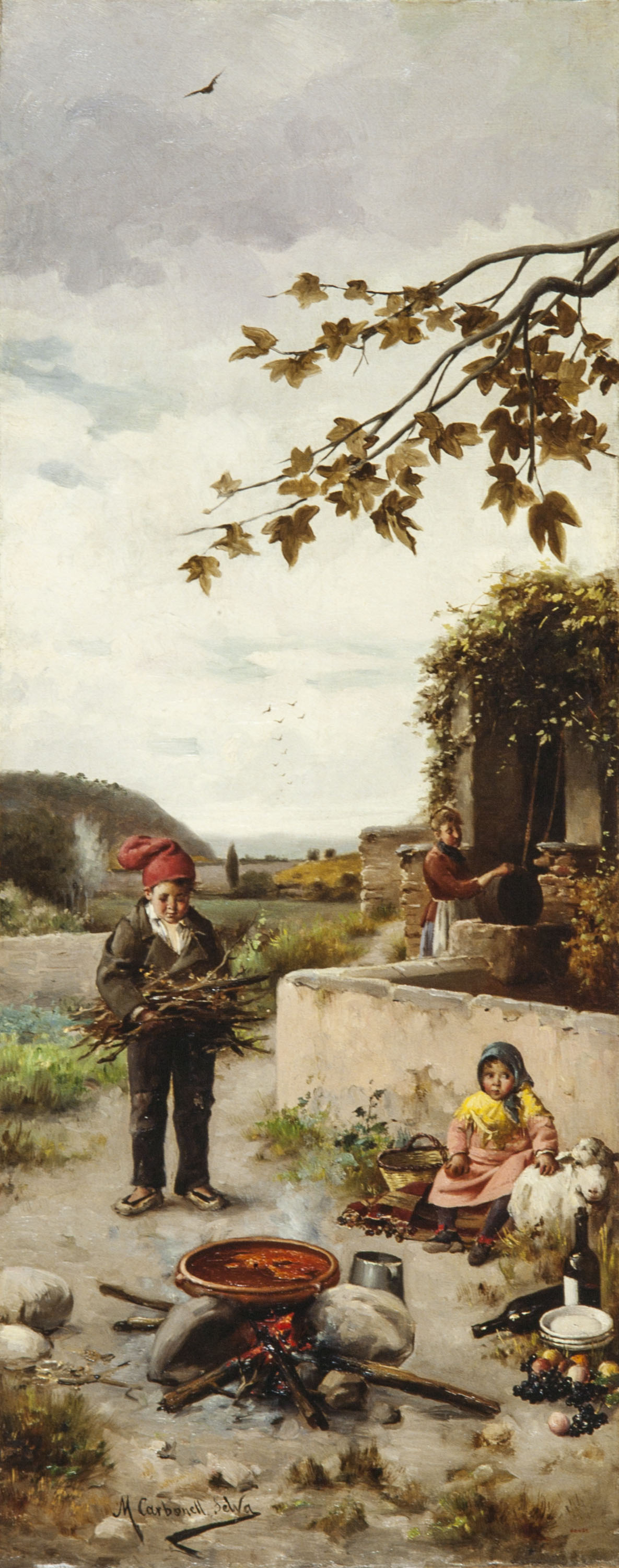 image for: Miquel Carbonell - Dinar al camp - Cap a 1883-1885
