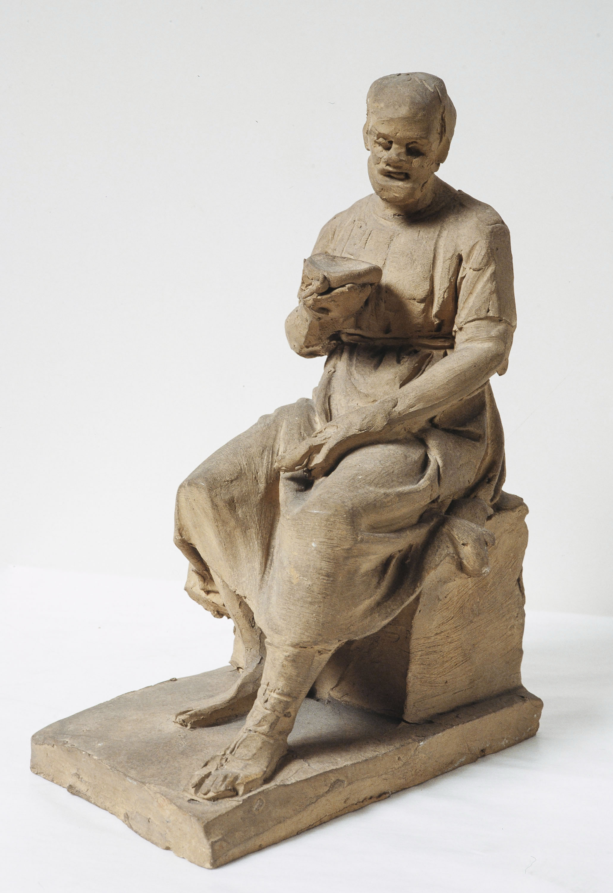 image for: Damià Campeny - Home assegut menjant - Cap a 1815-1840
